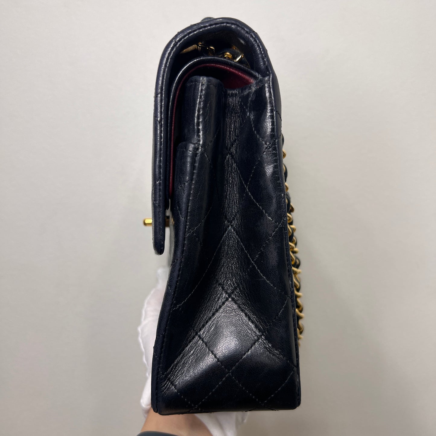 CHANEL CLASSIC Double Flap 25cm 24kGold
