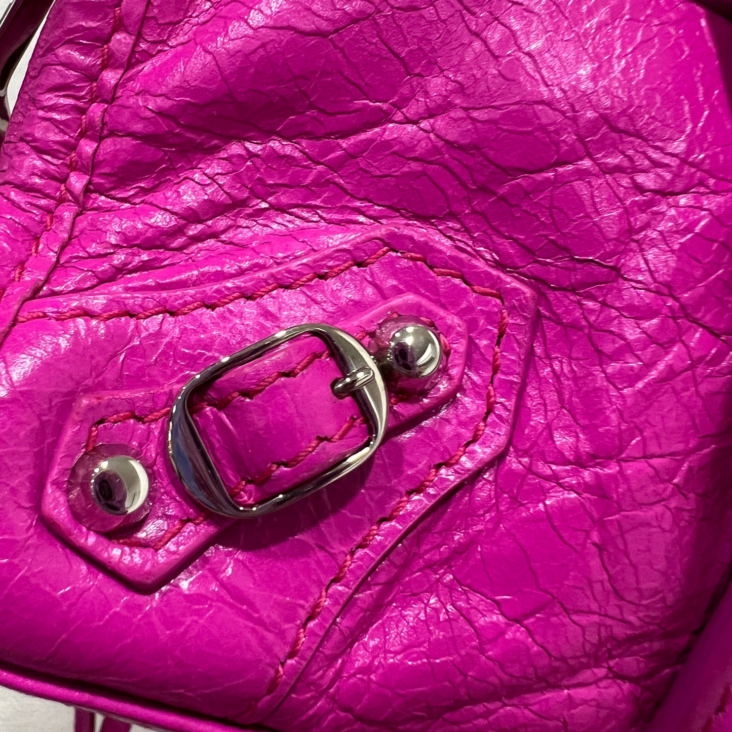 BALENCIAGA Le City Bag Mini in Hot Pink