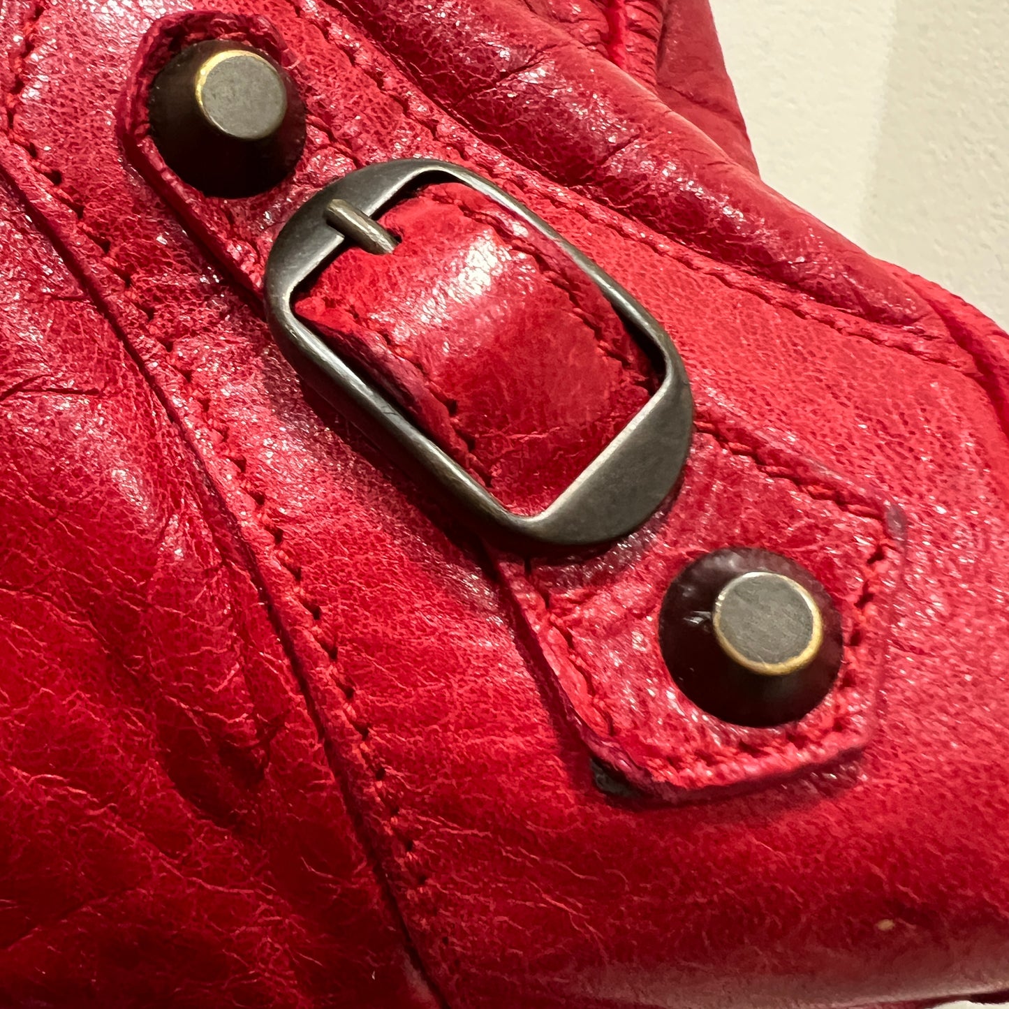 BALENCIAGA City Bag Red Medium