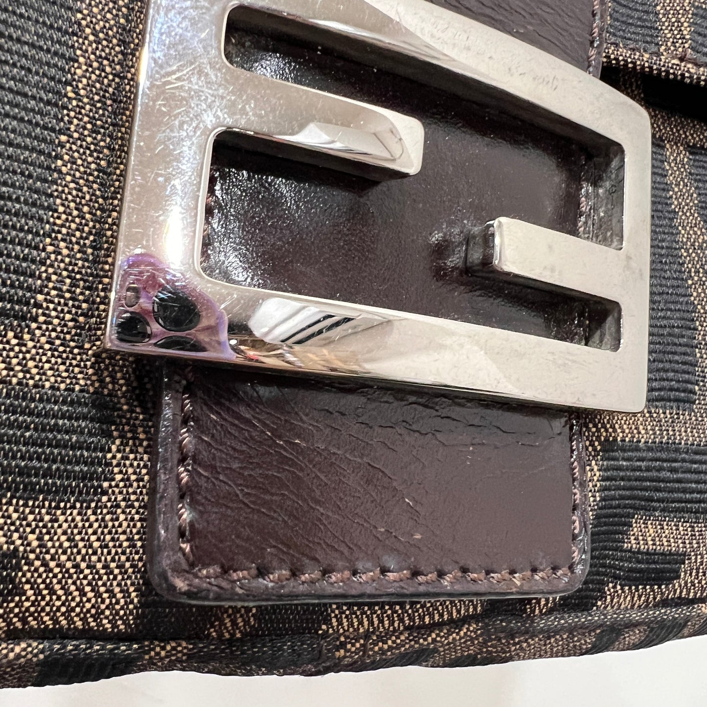 FENDI Baguette in Silver