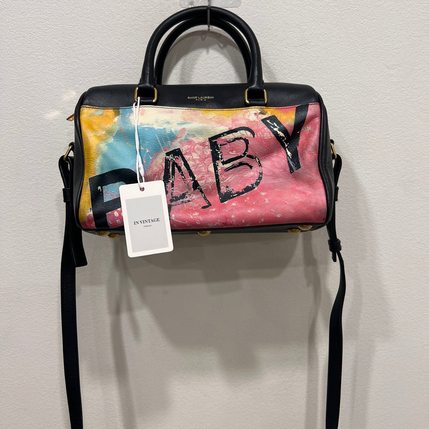 YSL Calfskin Classic Baby Small Duffle