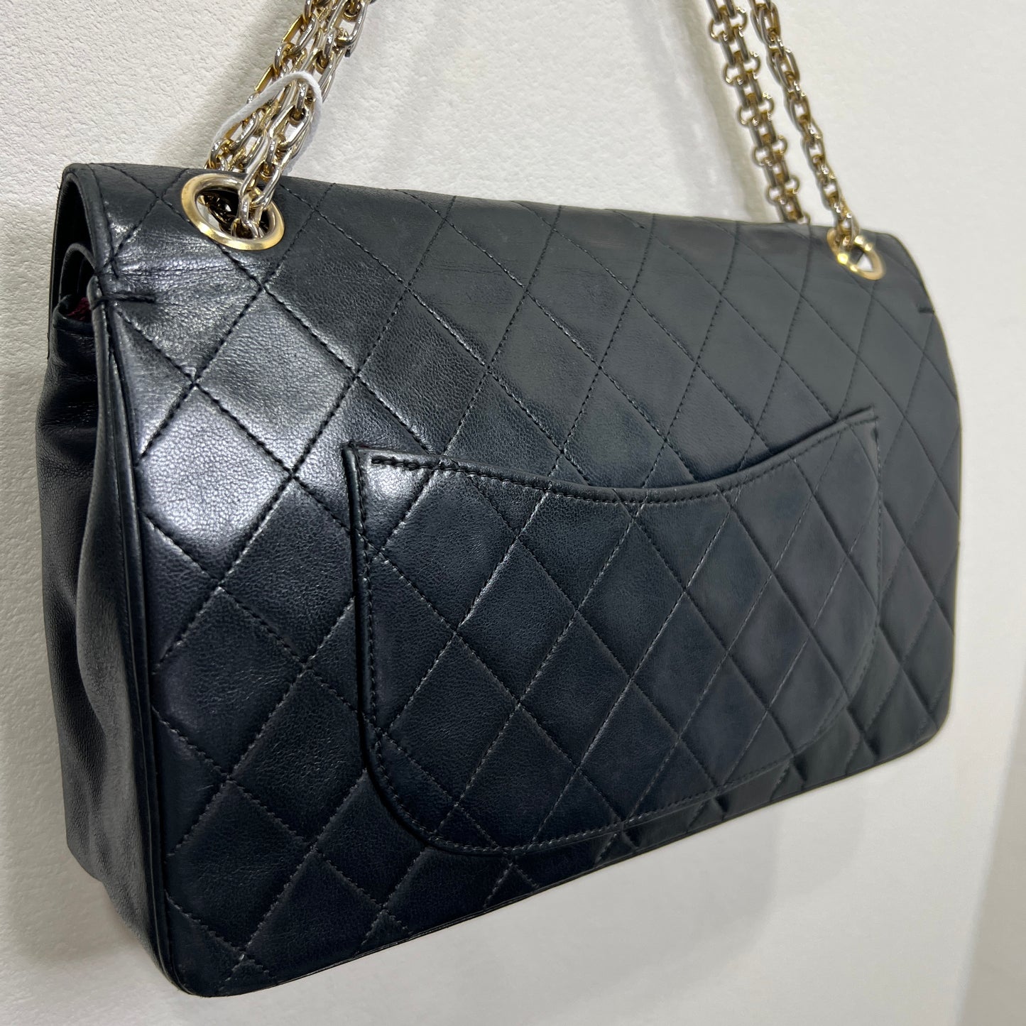 CHANEL CLASSIC DOUBLE FLAP BAG MADEMOISELLE CHAIN
