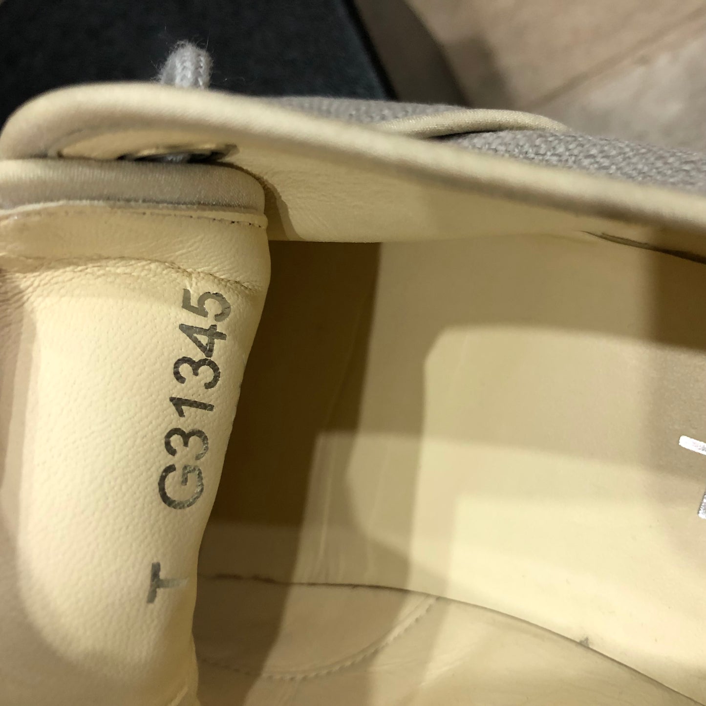 CHANEL Espadrille Shoes Size 38.5