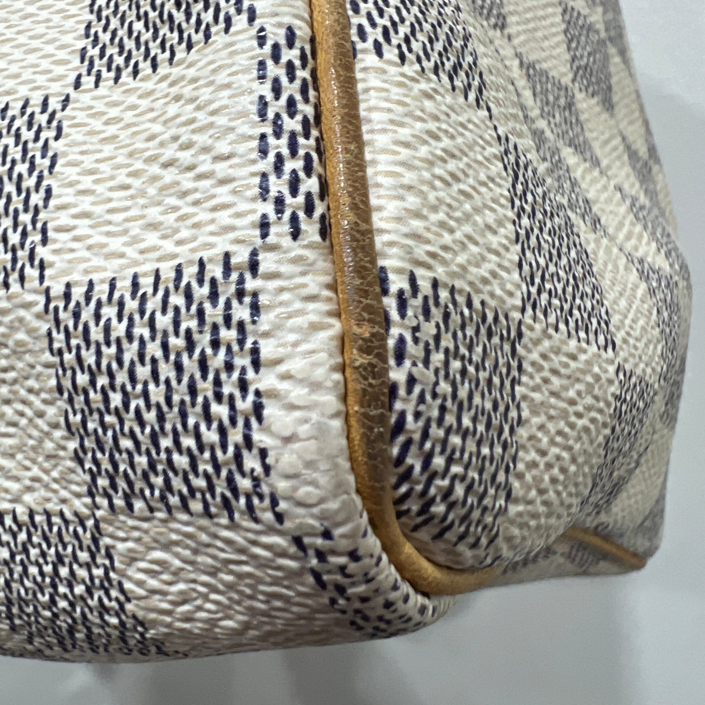 LOUIS VUITTON Speedy White Damier 25 (6530316)