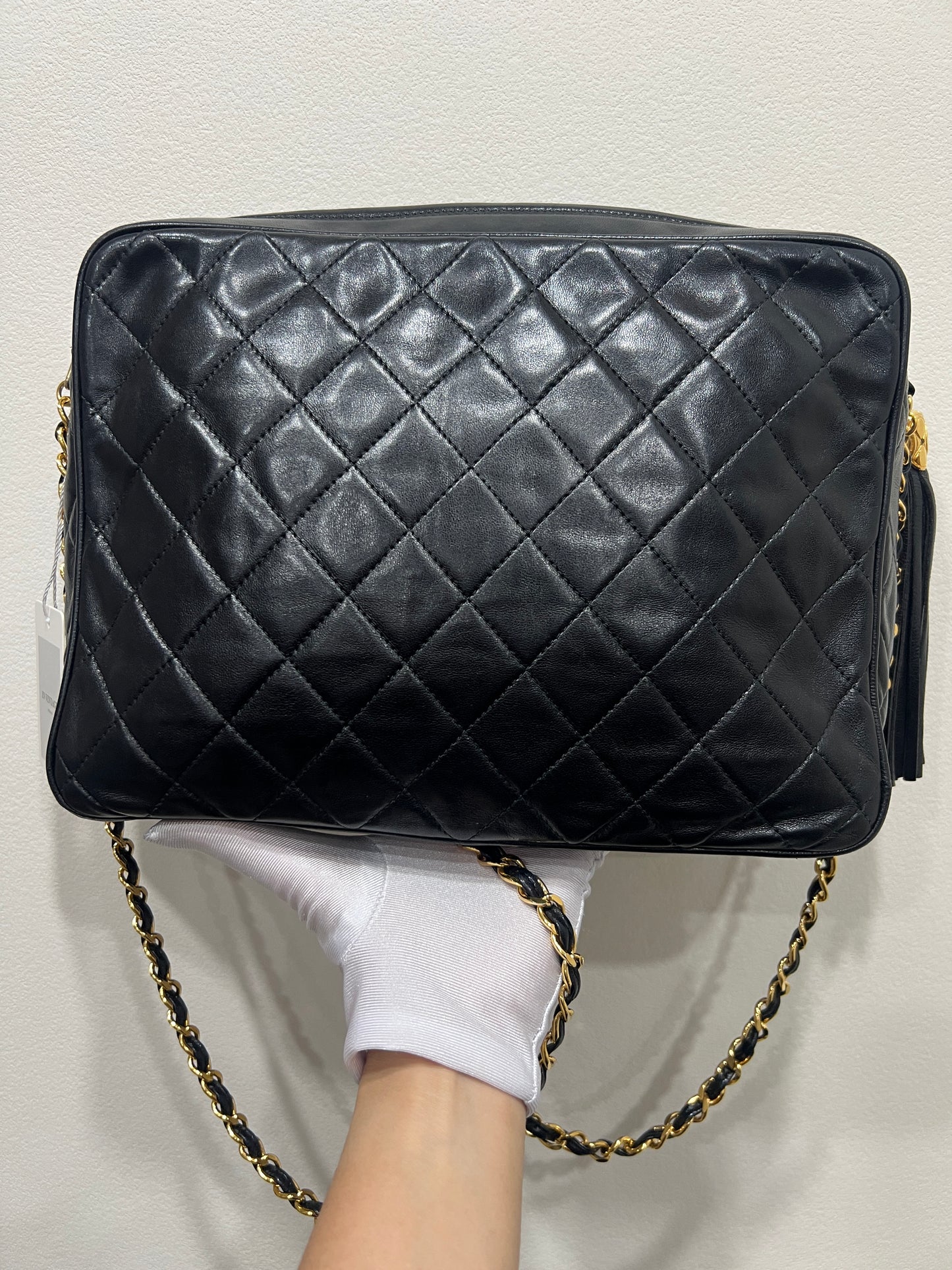 CHANEL TASSEL CAMERA BAG