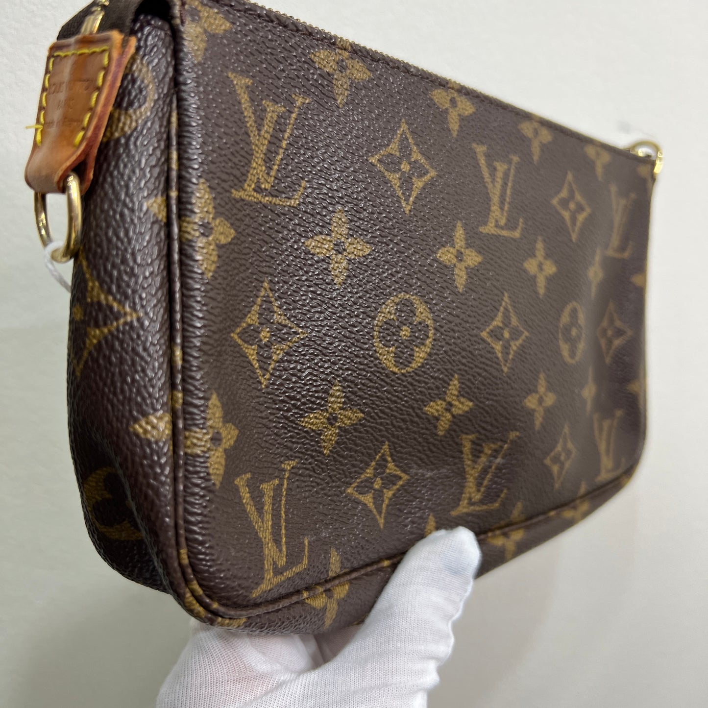 LOUIS VUITTON Accessory Pochette with Long Strap