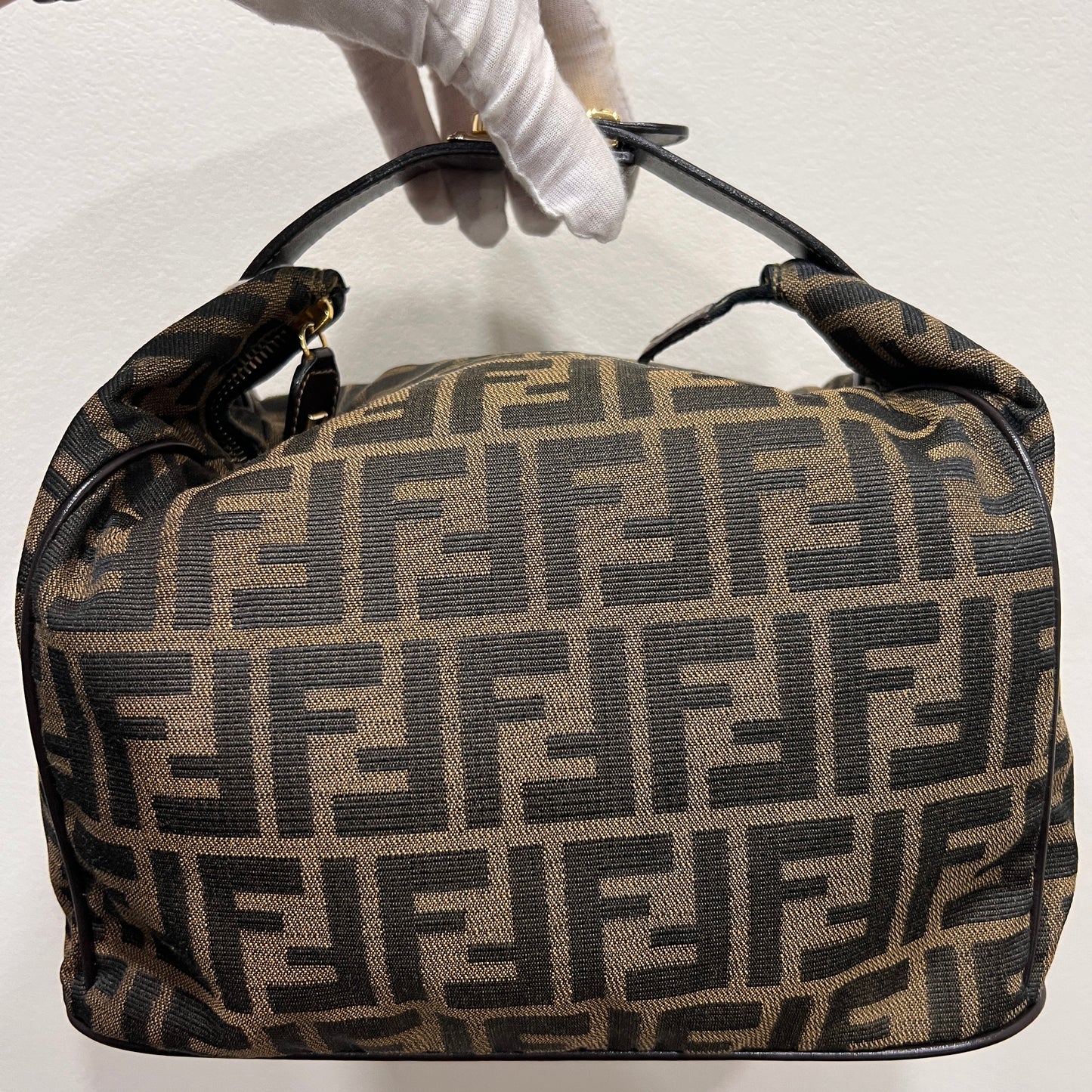 FENDI Zucca Vanity Bag 24cm