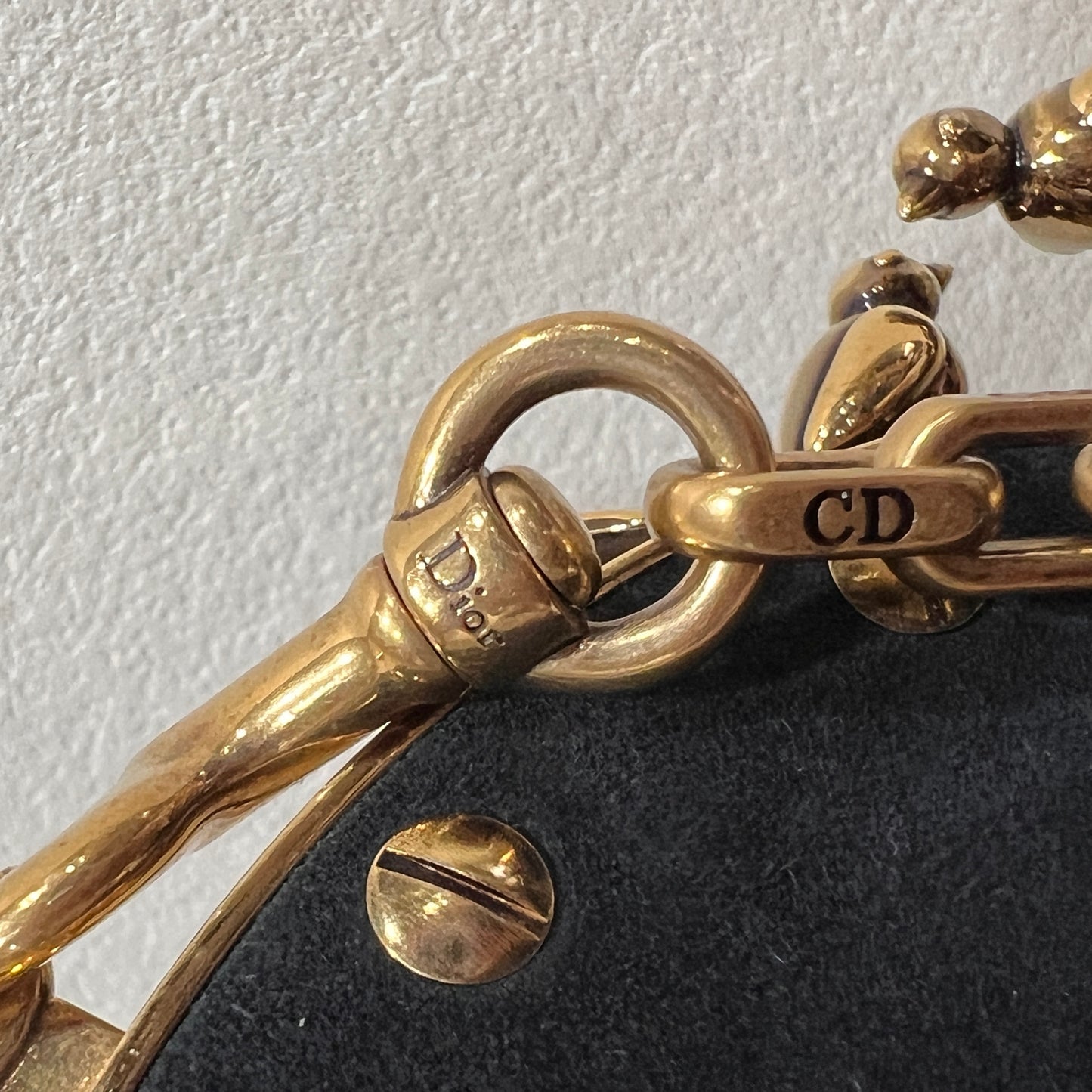 DIOR Rare Vintage Heart Chain Bag