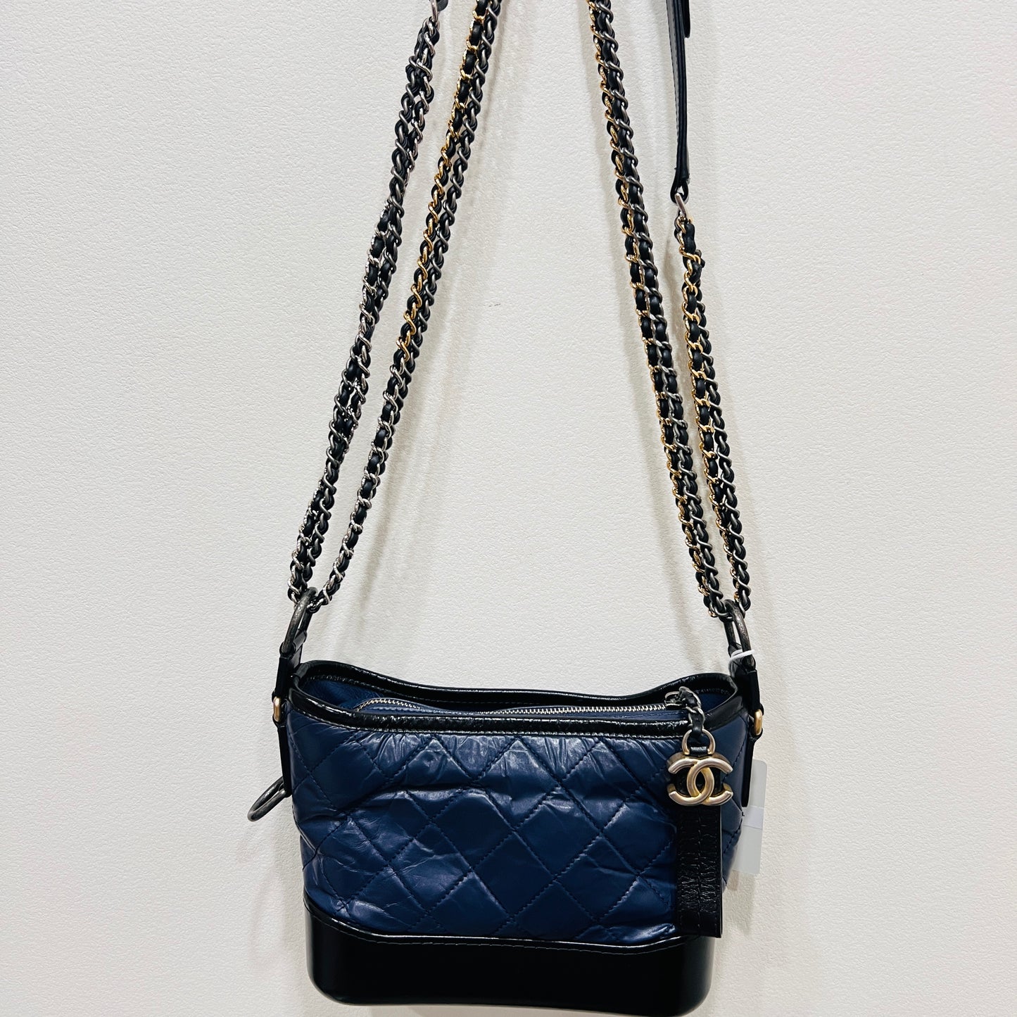 CHANEL Gabrielle Medium Navy Blue