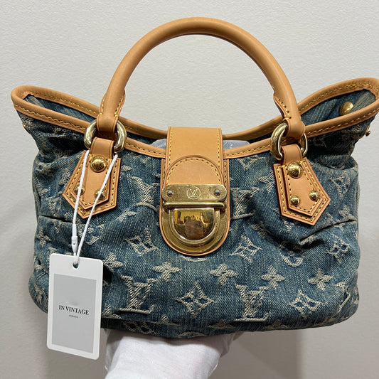 LOUIS VUITTON Denim Handbag