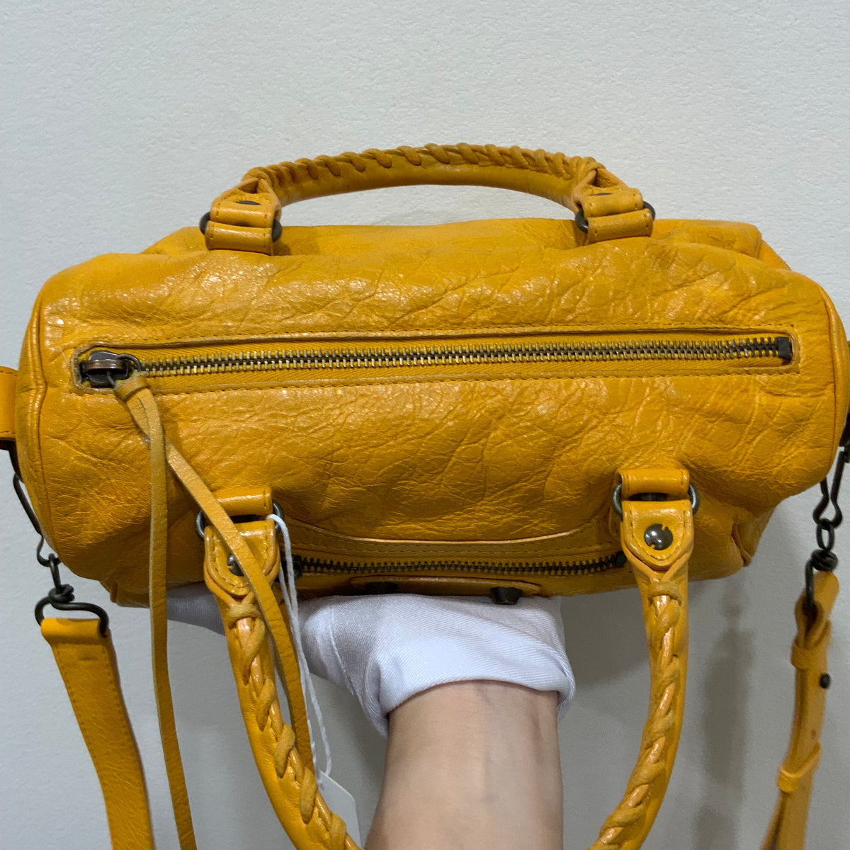 BALENCIAGA Classic Twiggy Bag 25cm Mango/Mangue Color