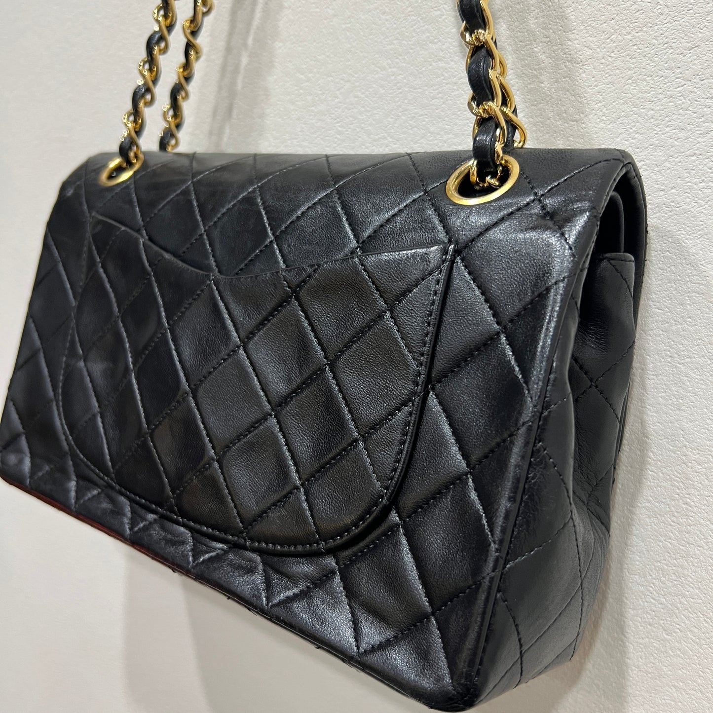 CHANEL Classic Double Flap 24k Gold 23cm