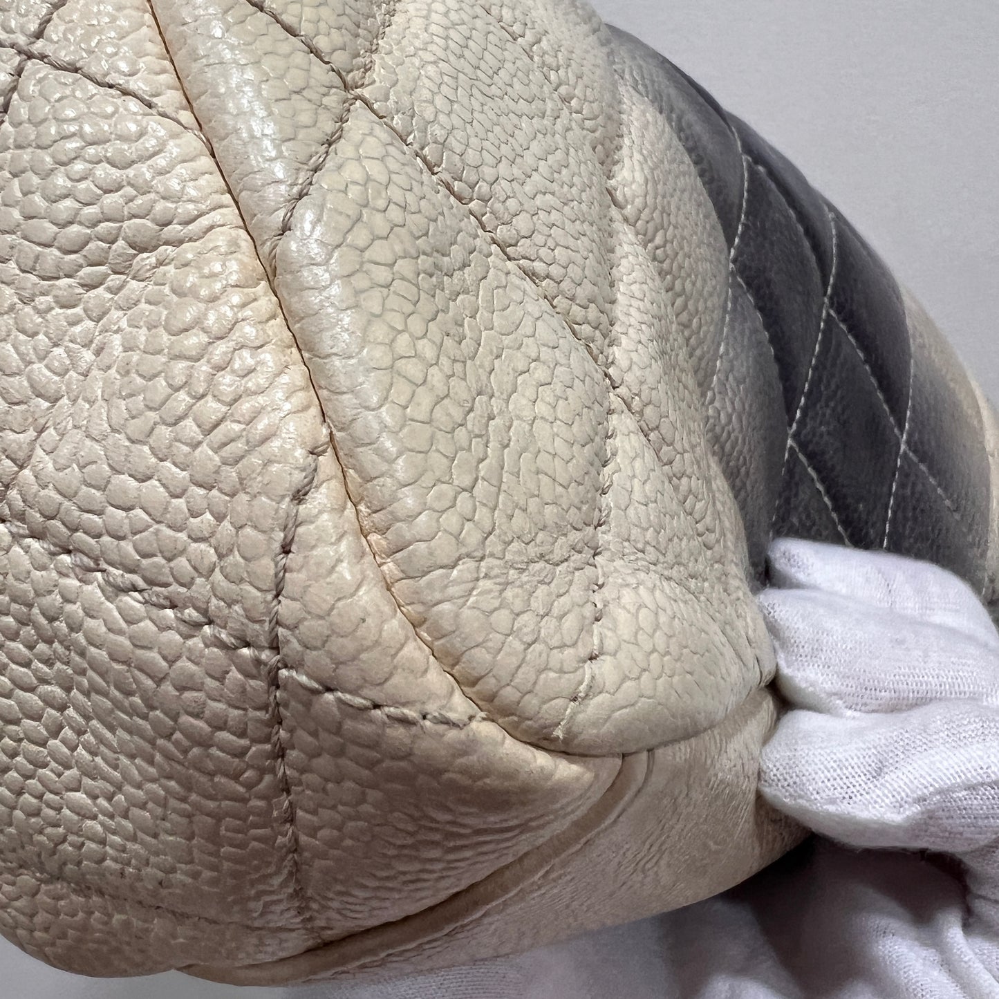 CHANEL Caviar Quilted Ombre Flap Bag