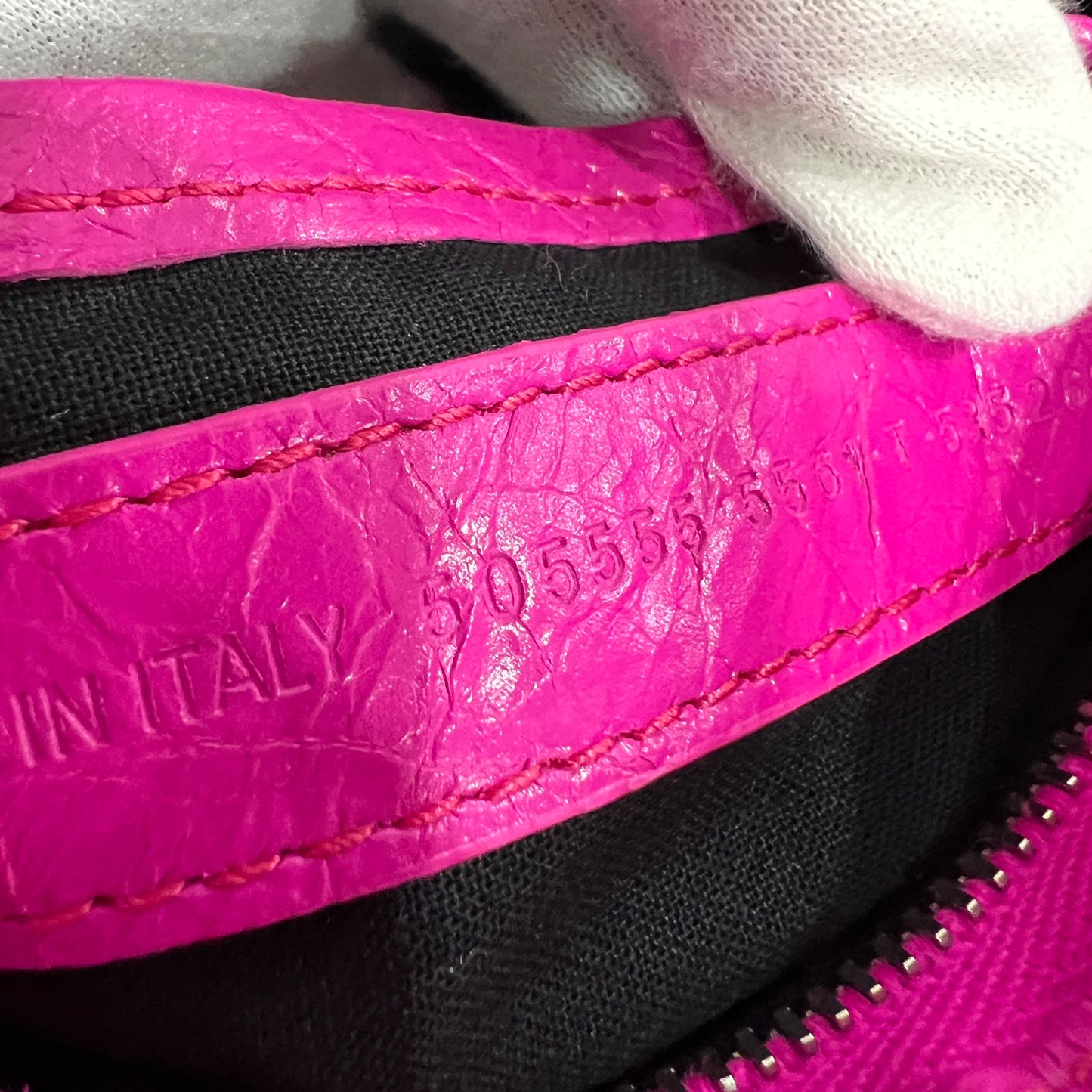 BALENCIAGA Le City Bag Mini in Hot Pink