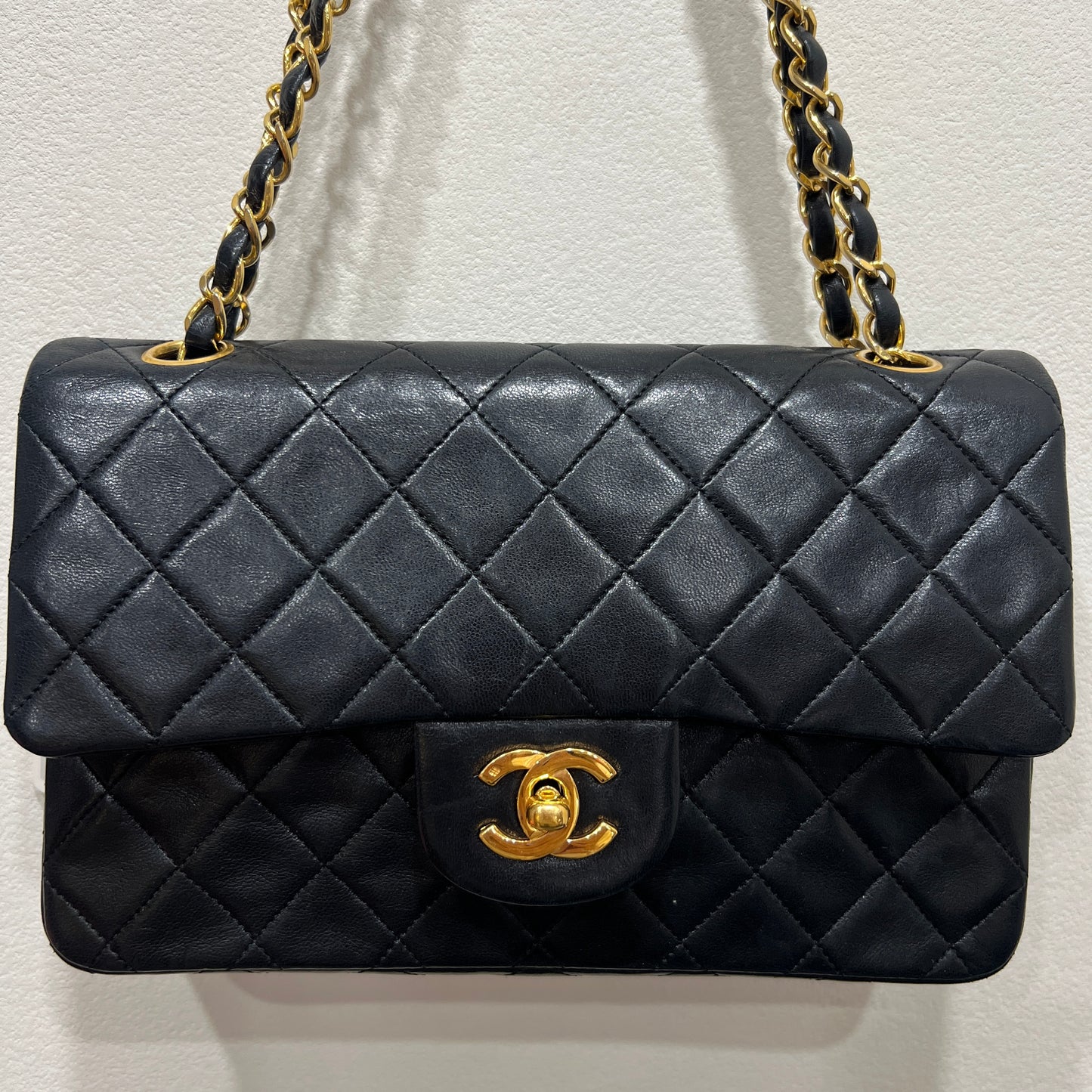 CHANEL Classic Double Flap 24k Gold 23cm