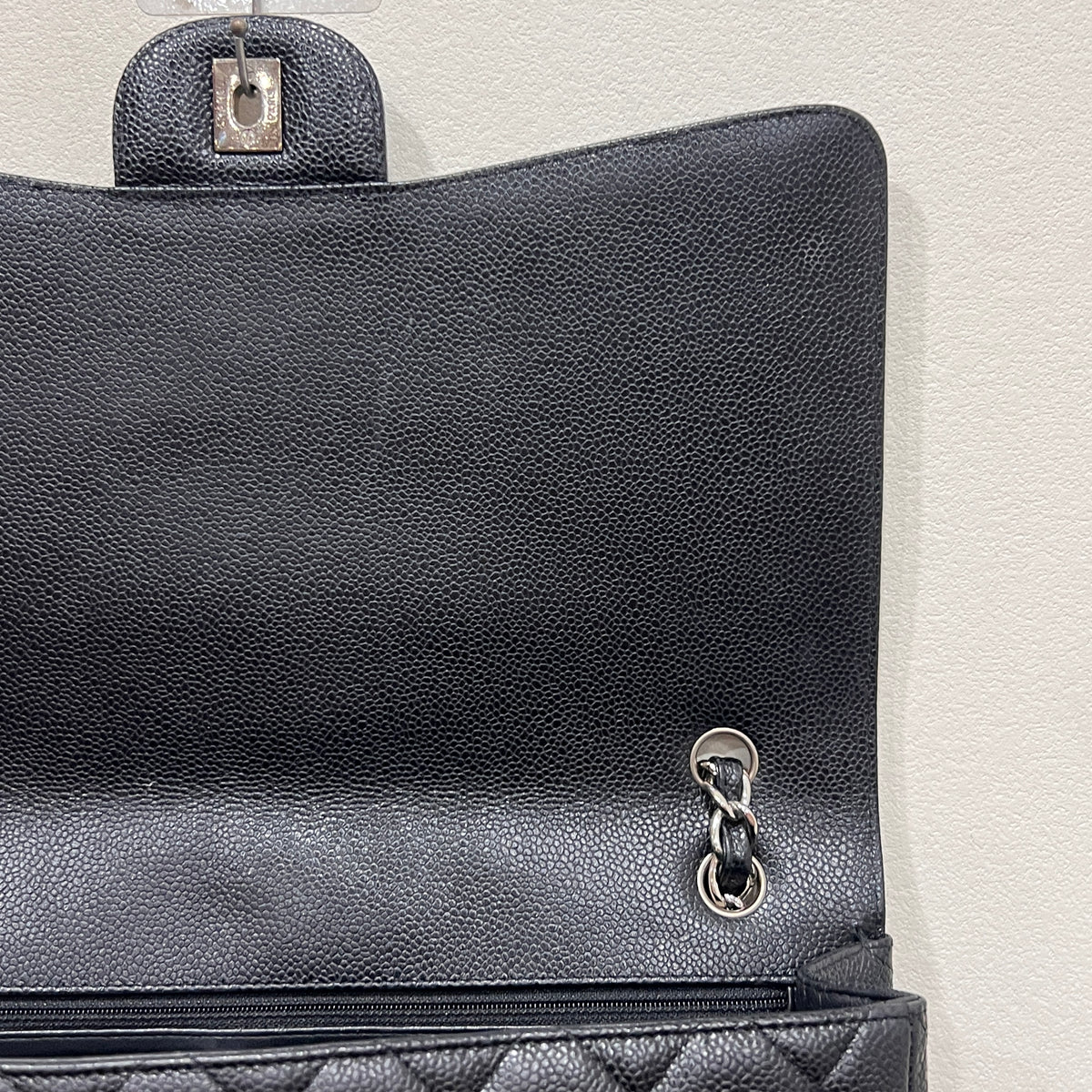 CHANEL Caviar Single Flap Jumbo