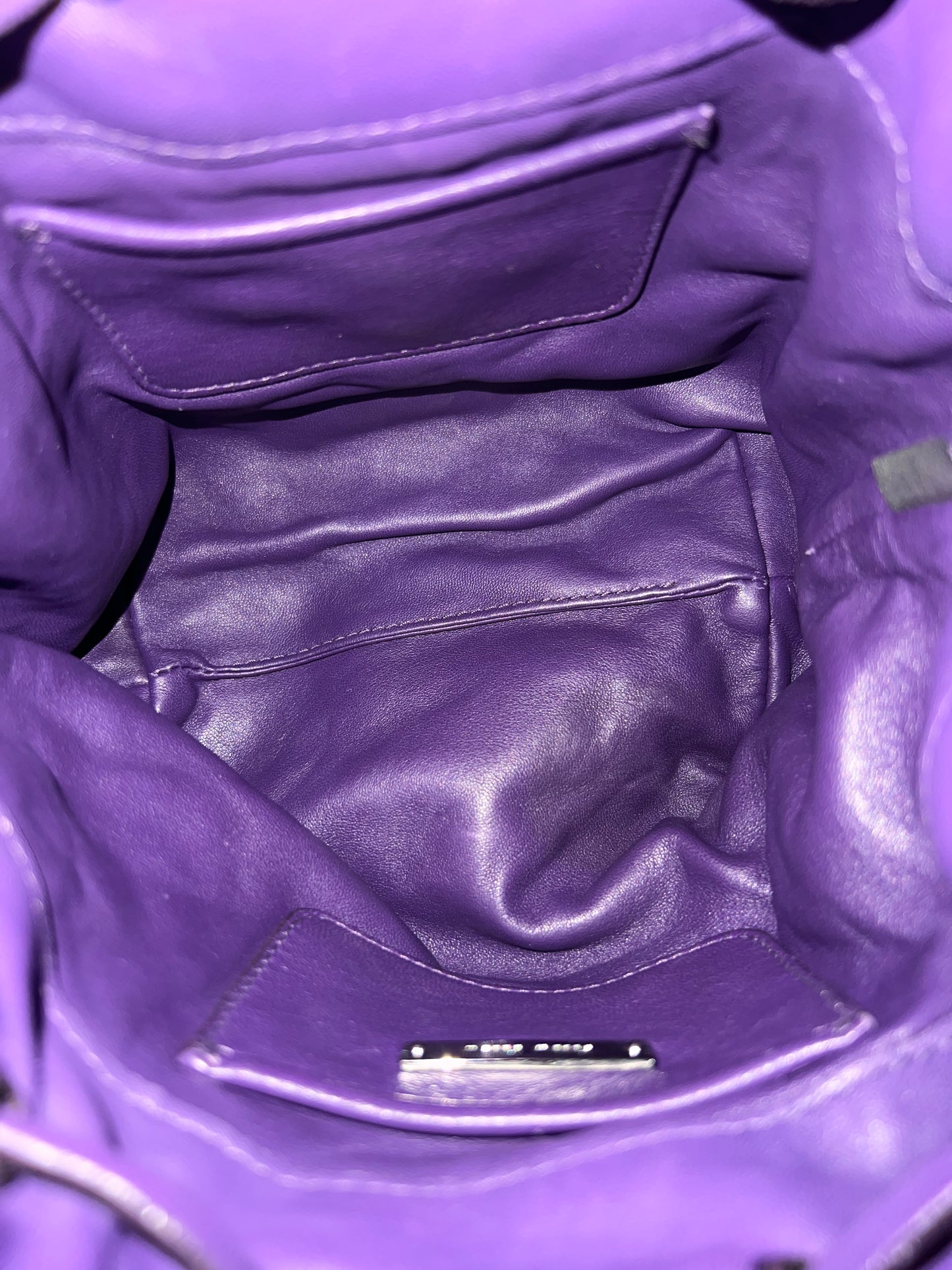 MIU MIU Mini Jewel Drawstring Bag (6541741)
