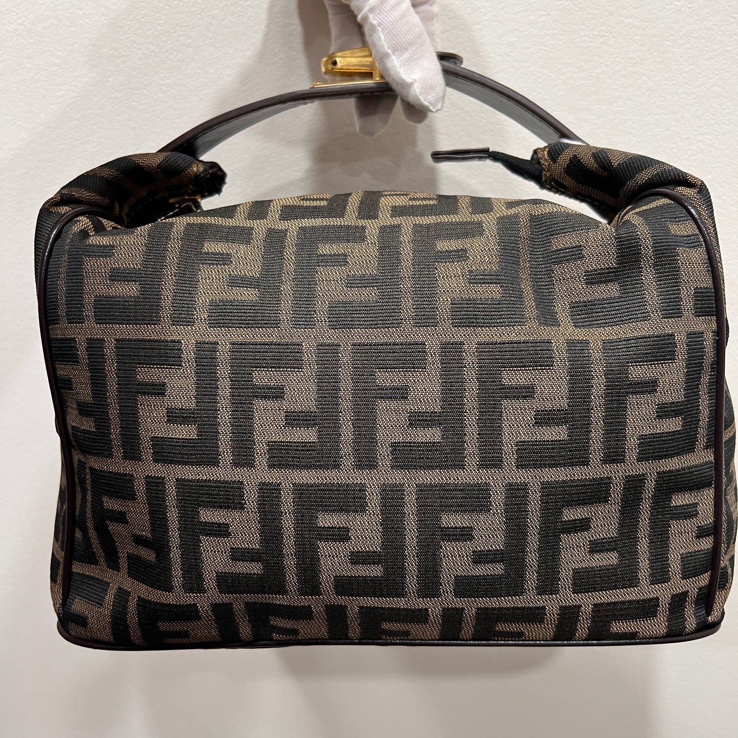 FENDI Zucca Vanity Bag 24cm