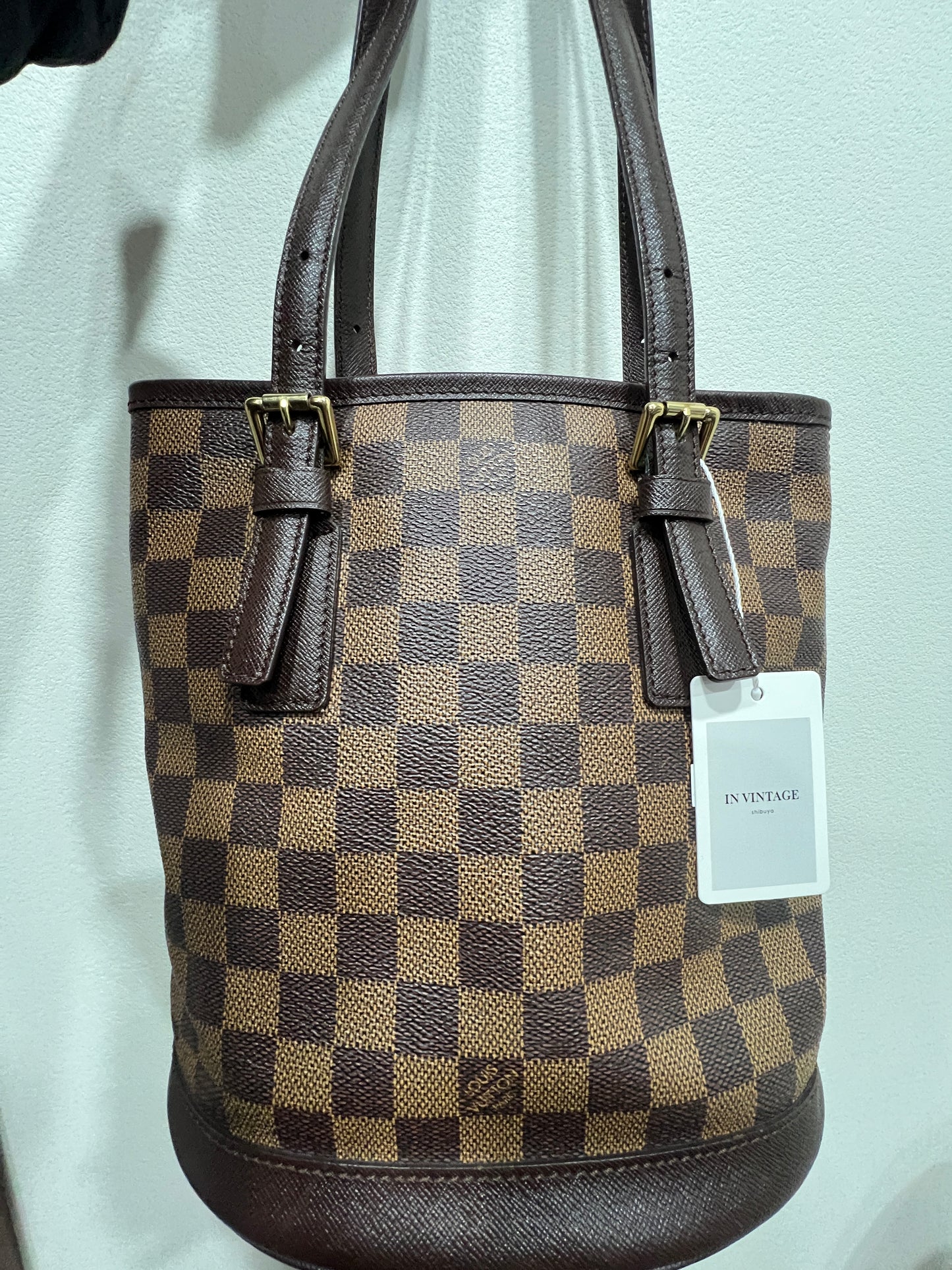 LOUIS VUITTON Damier Marais Bucket Bag