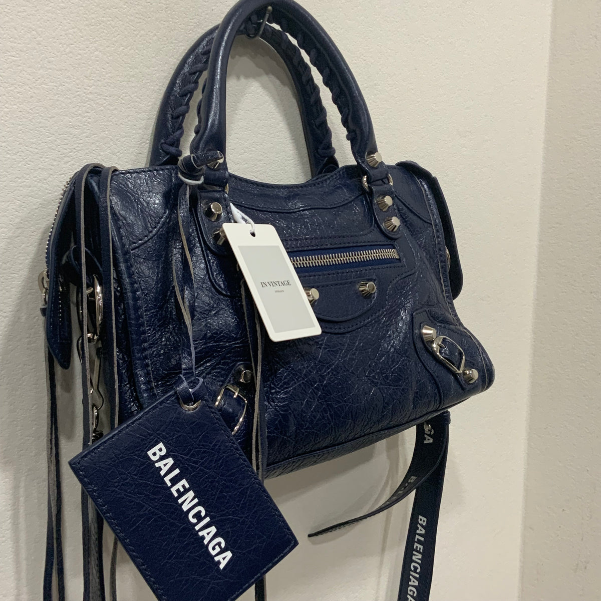 BALENCIAGA City Bag Mini with Long Strap