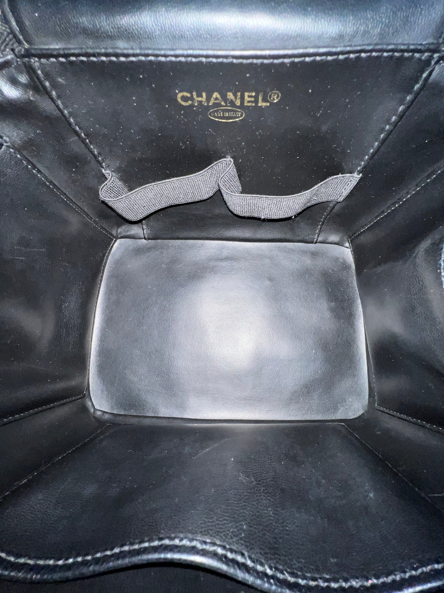 CHANEL Vanity Bag Black Caviar