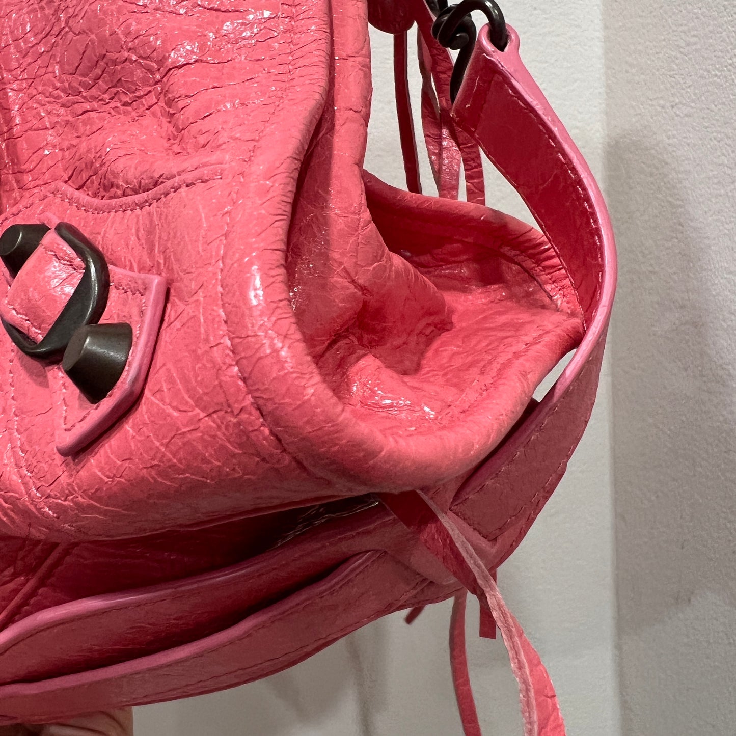 BALENCIAGA Pink City Bag