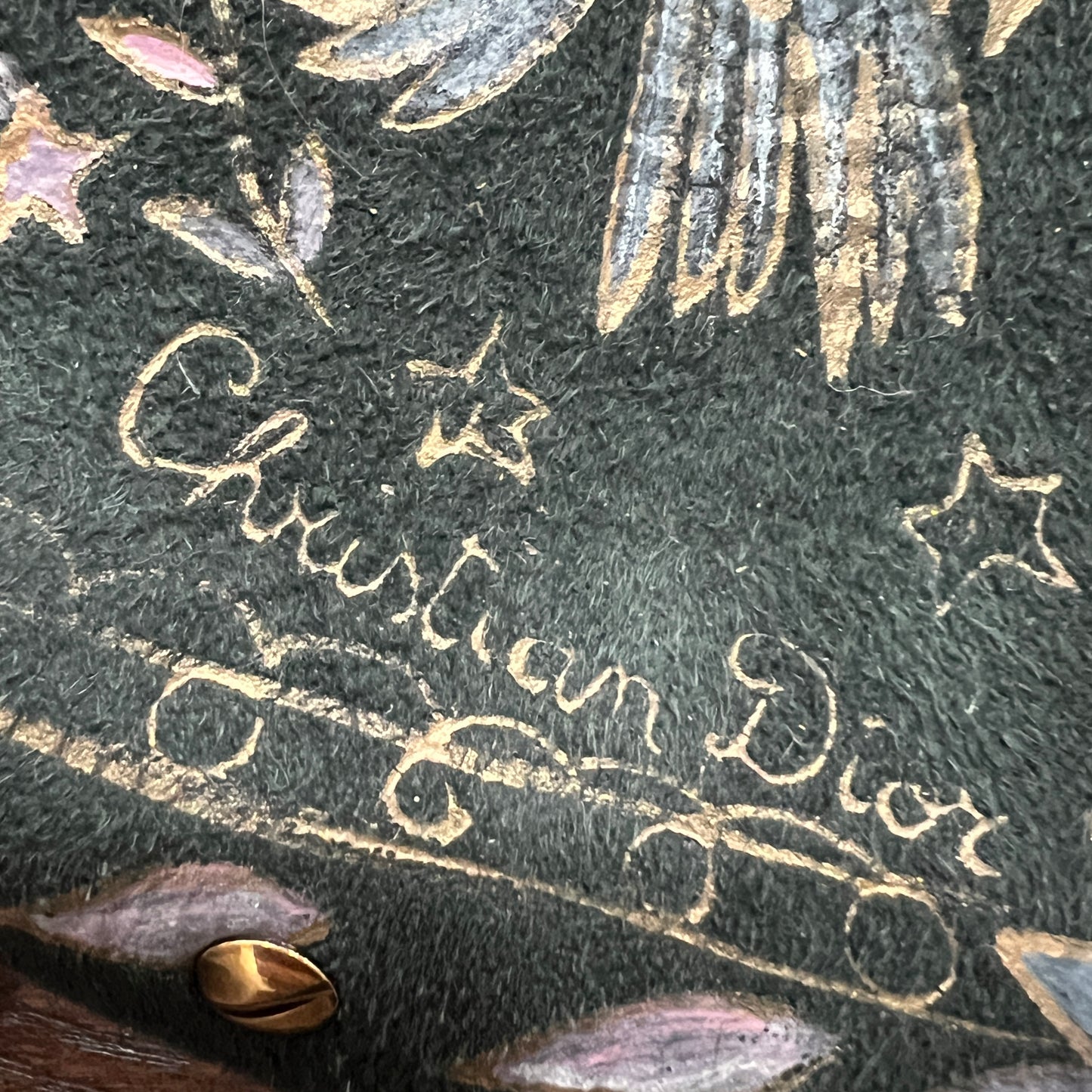 DIOR Rare Vintage Heart Chain Bag