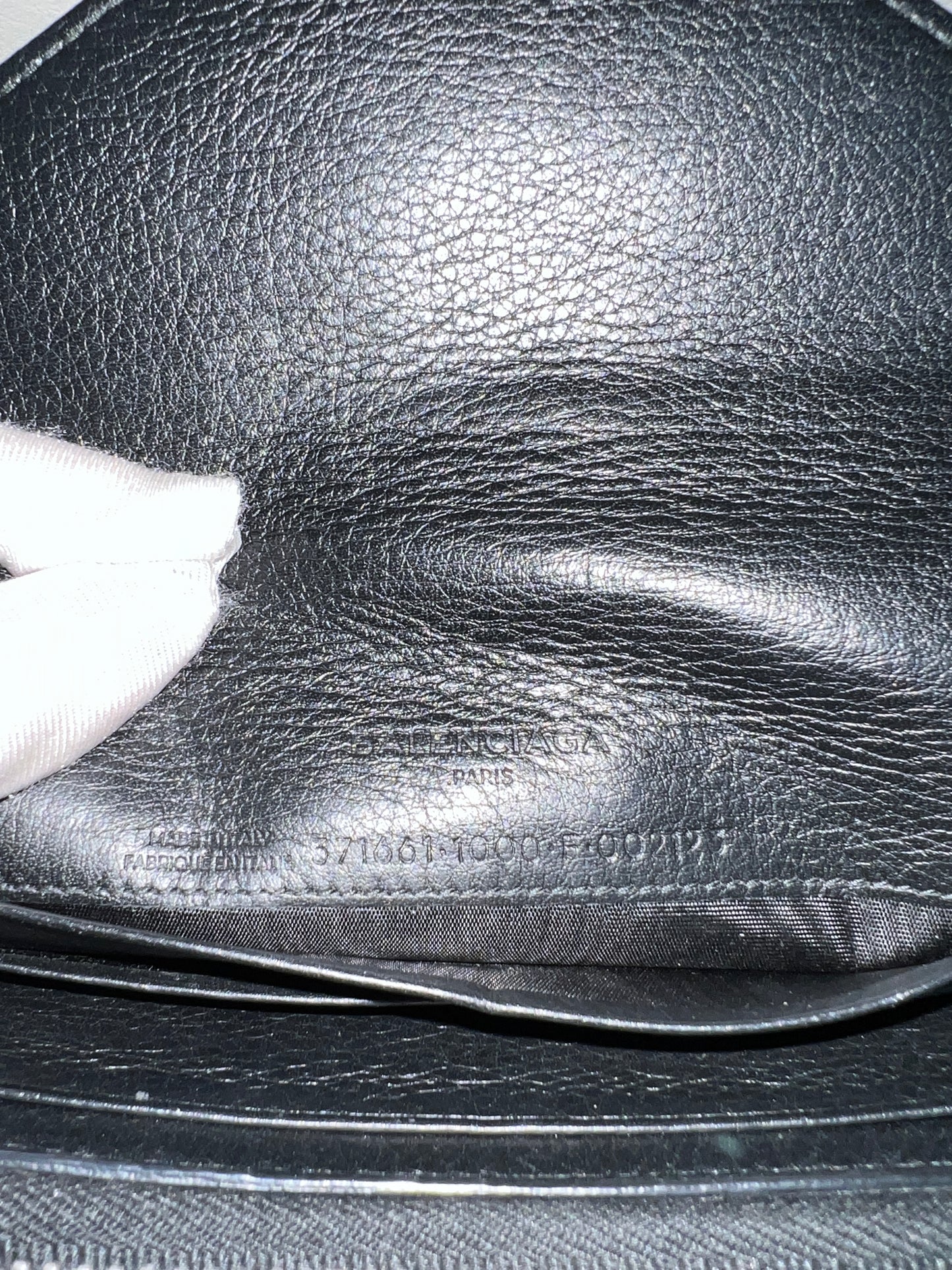 BALENCIAGA Leather Long Wallet