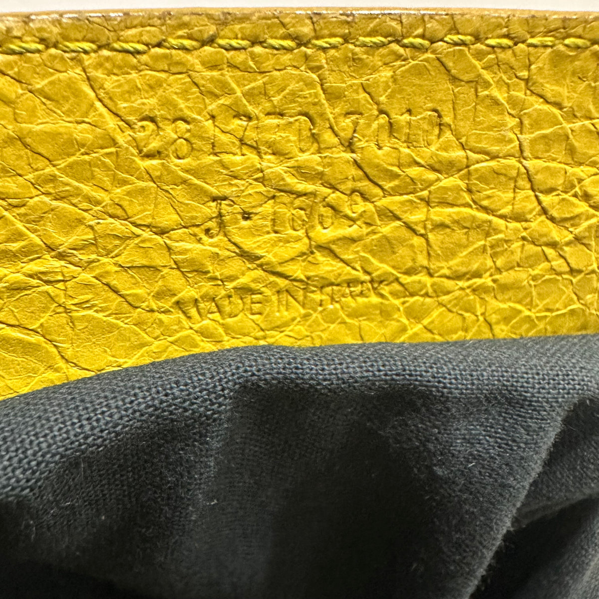 BALENCIAGA City Bag Medium Yellow Mustard