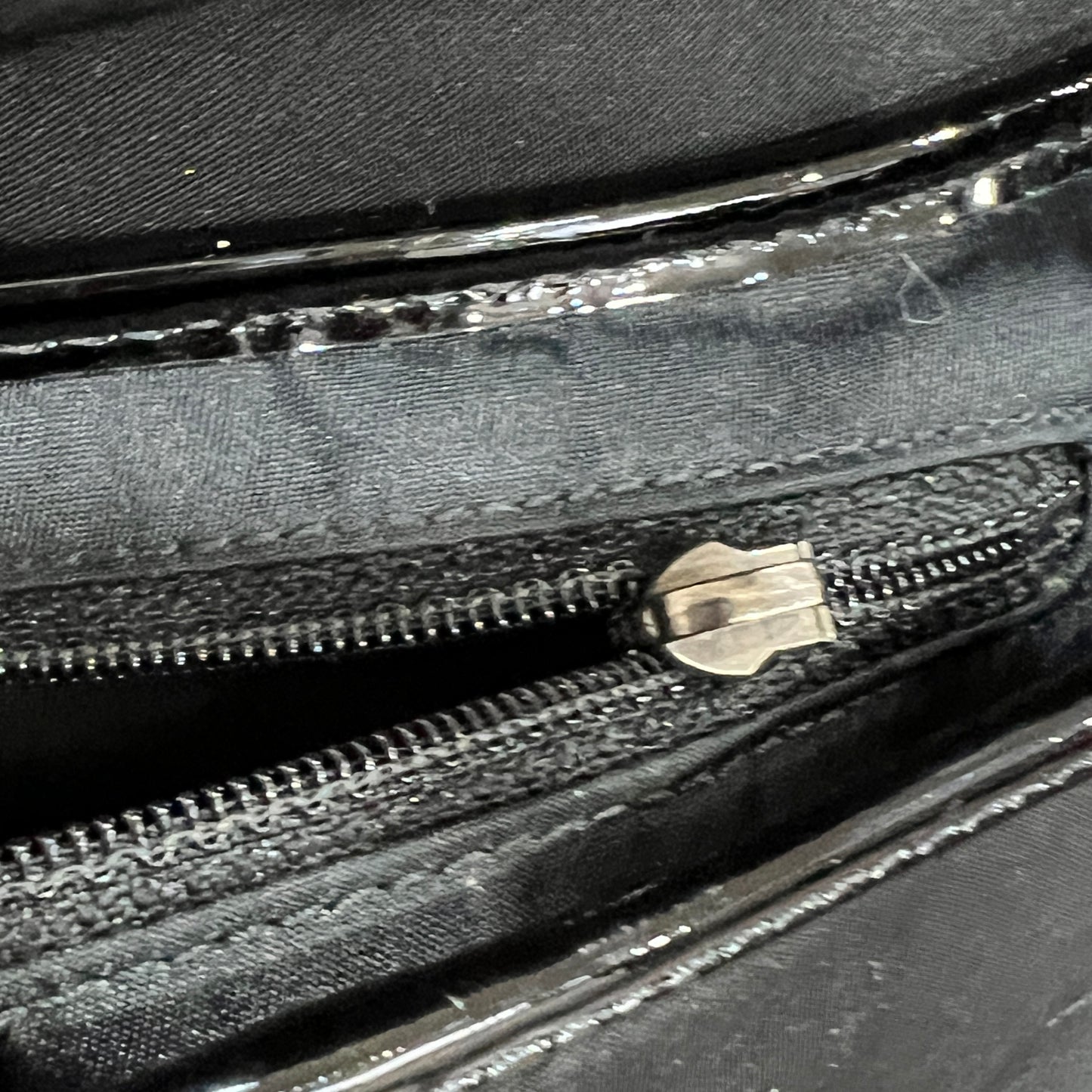 DIOR Black Saddle Bag