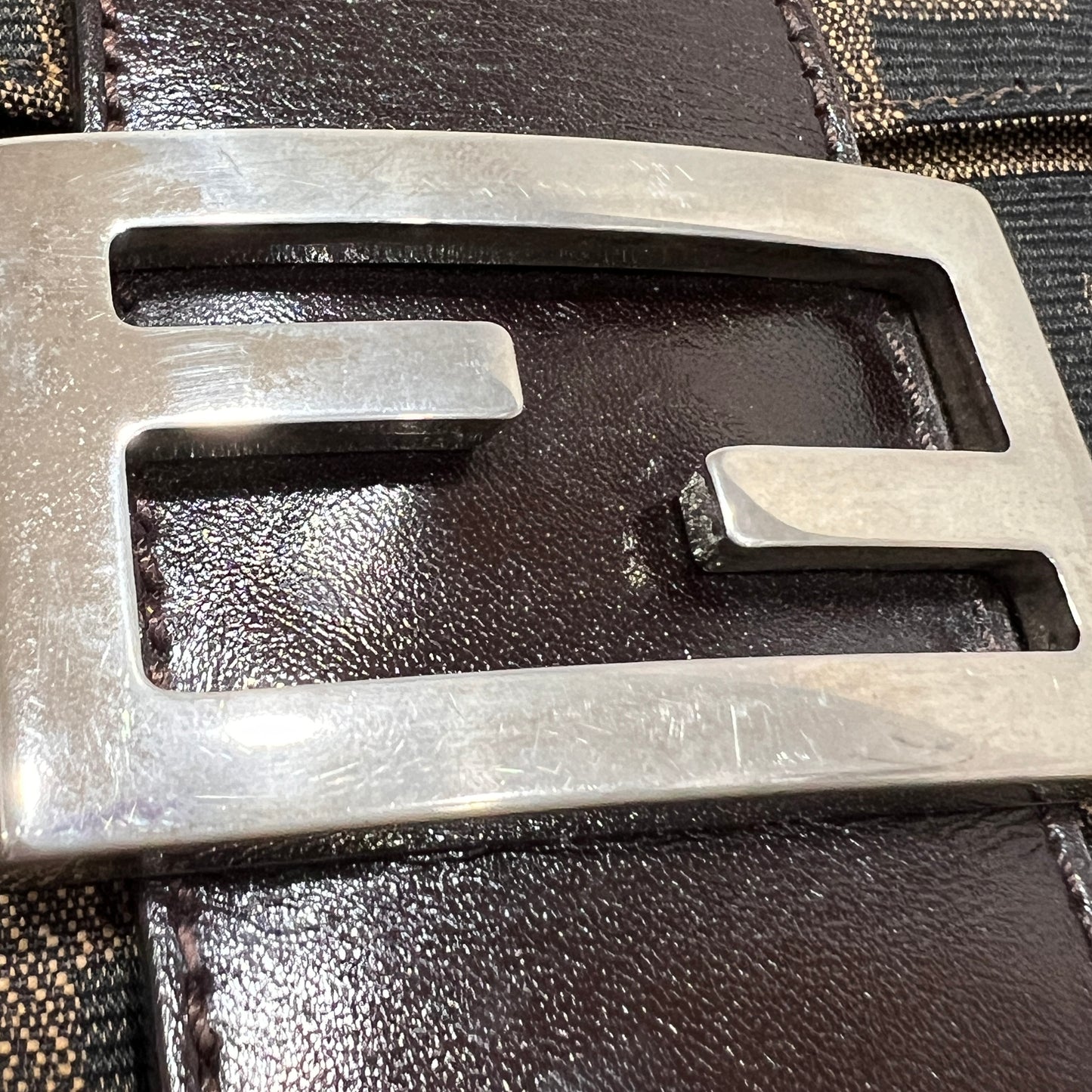 FENDI Baguette Silver Hardware
