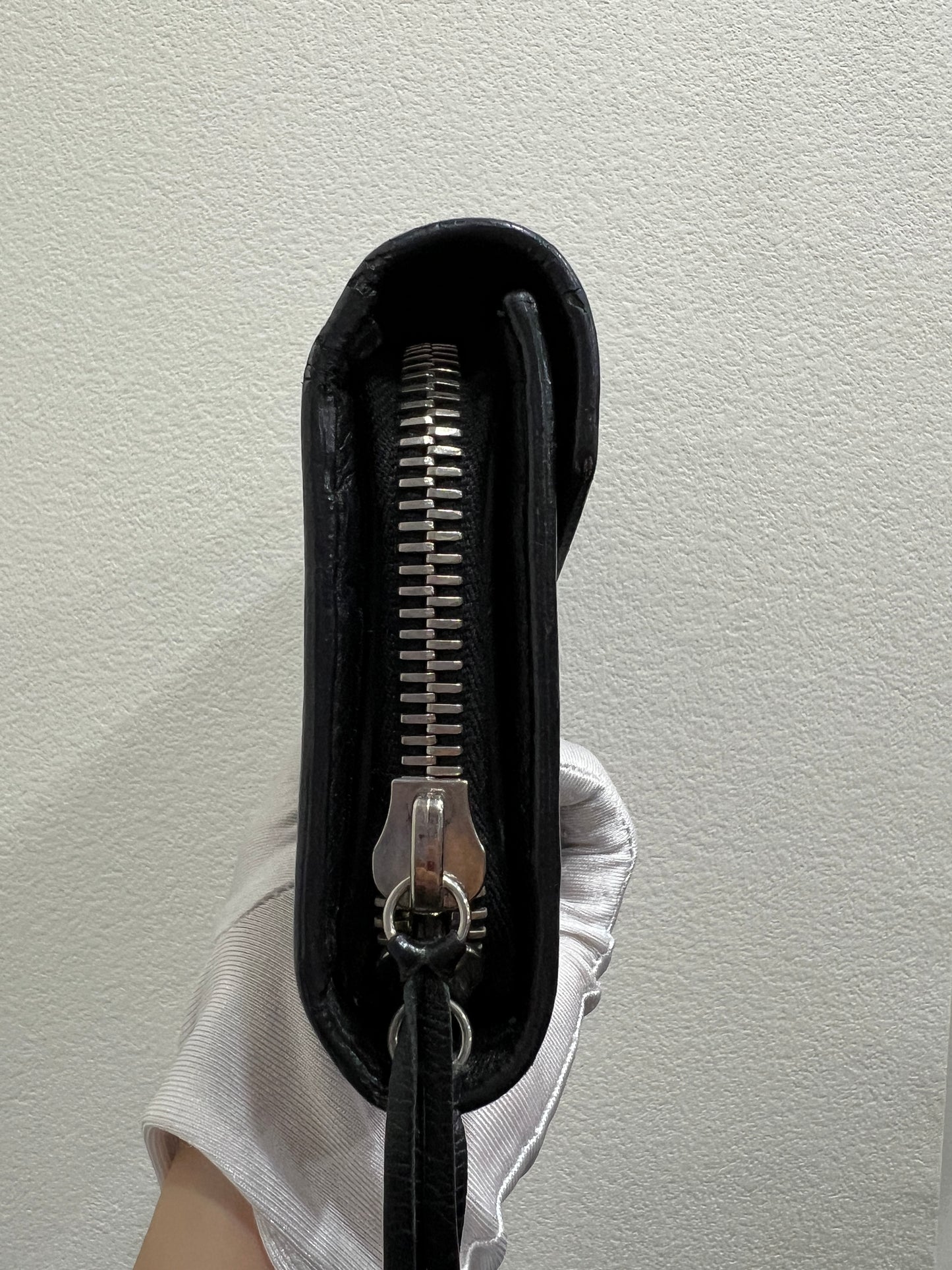 BALENCIAGA Leather Long Wallet