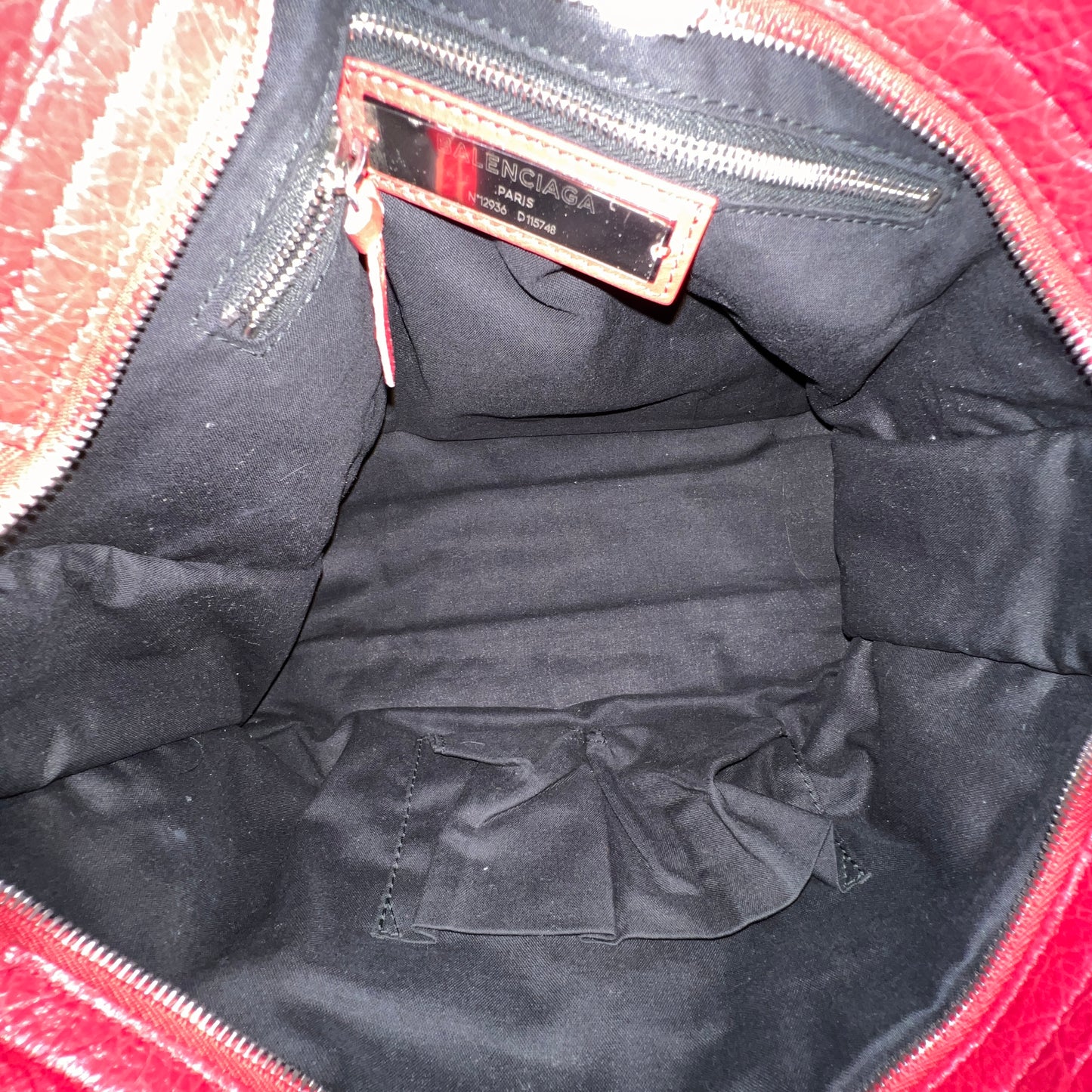 BALENCIAGA City Bag Medium Red