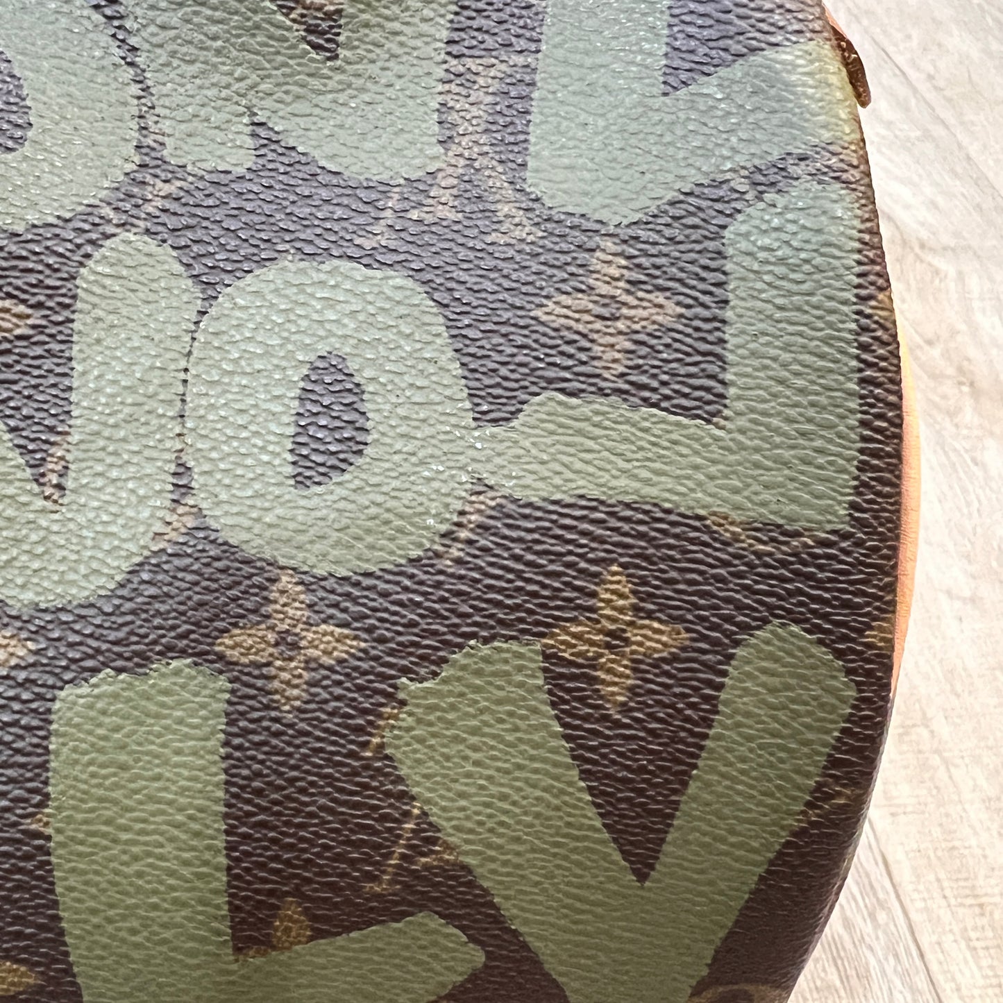 LOUIS VUITTON KEEPALL 45 X Stephen Sprouse