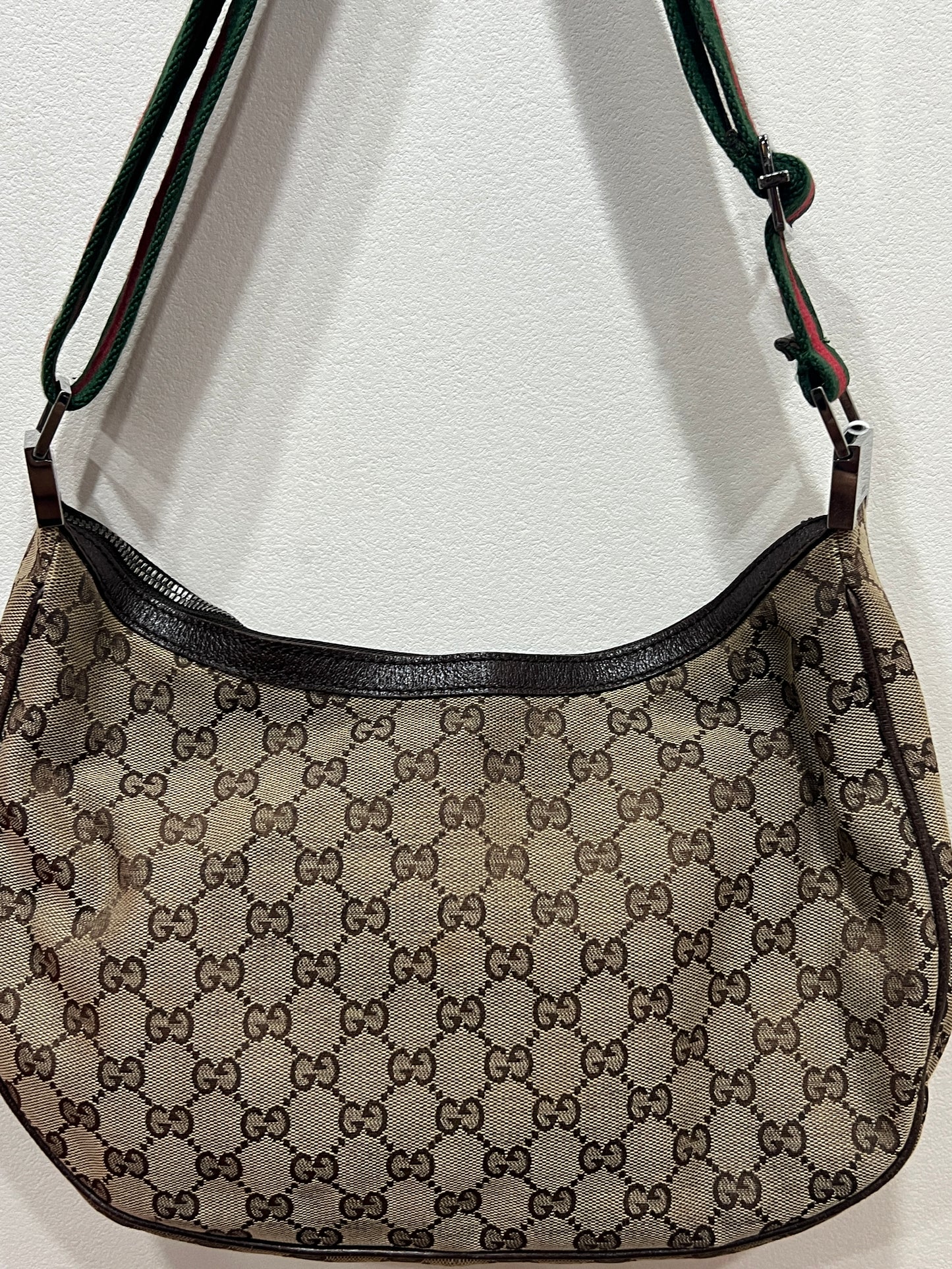 GUCCI webbing shoulder bag