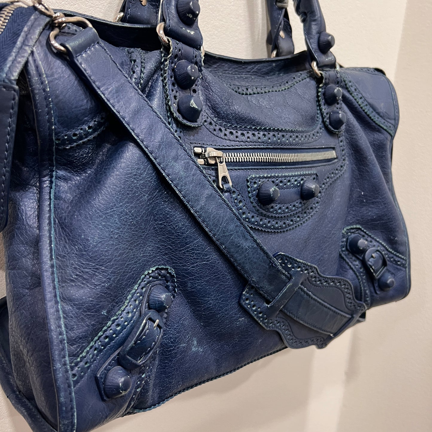 BALENCIAGA City Giant Hardware Handbag