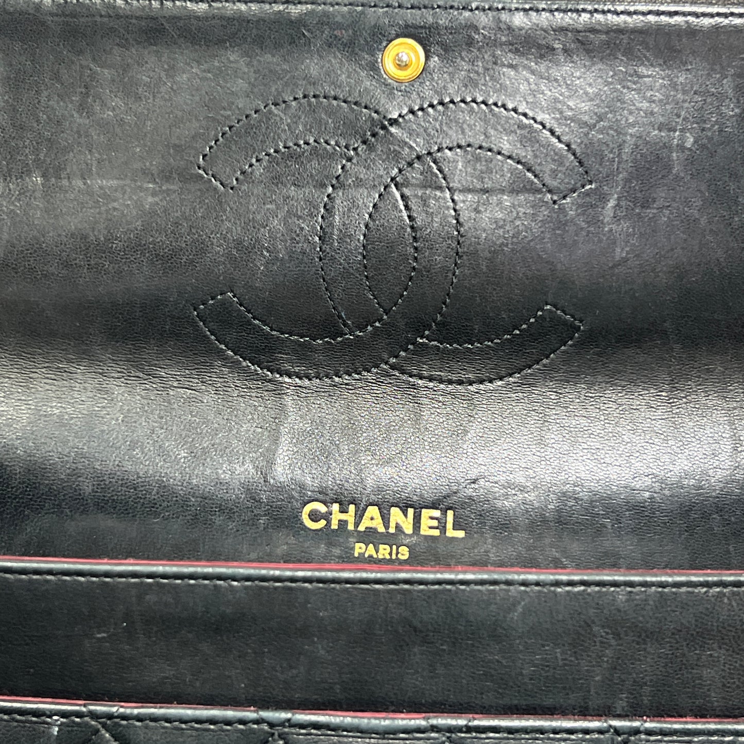 CHANEL CLASSIC DOUBLE FLAP BAG MADEMOISELLE CHAIN