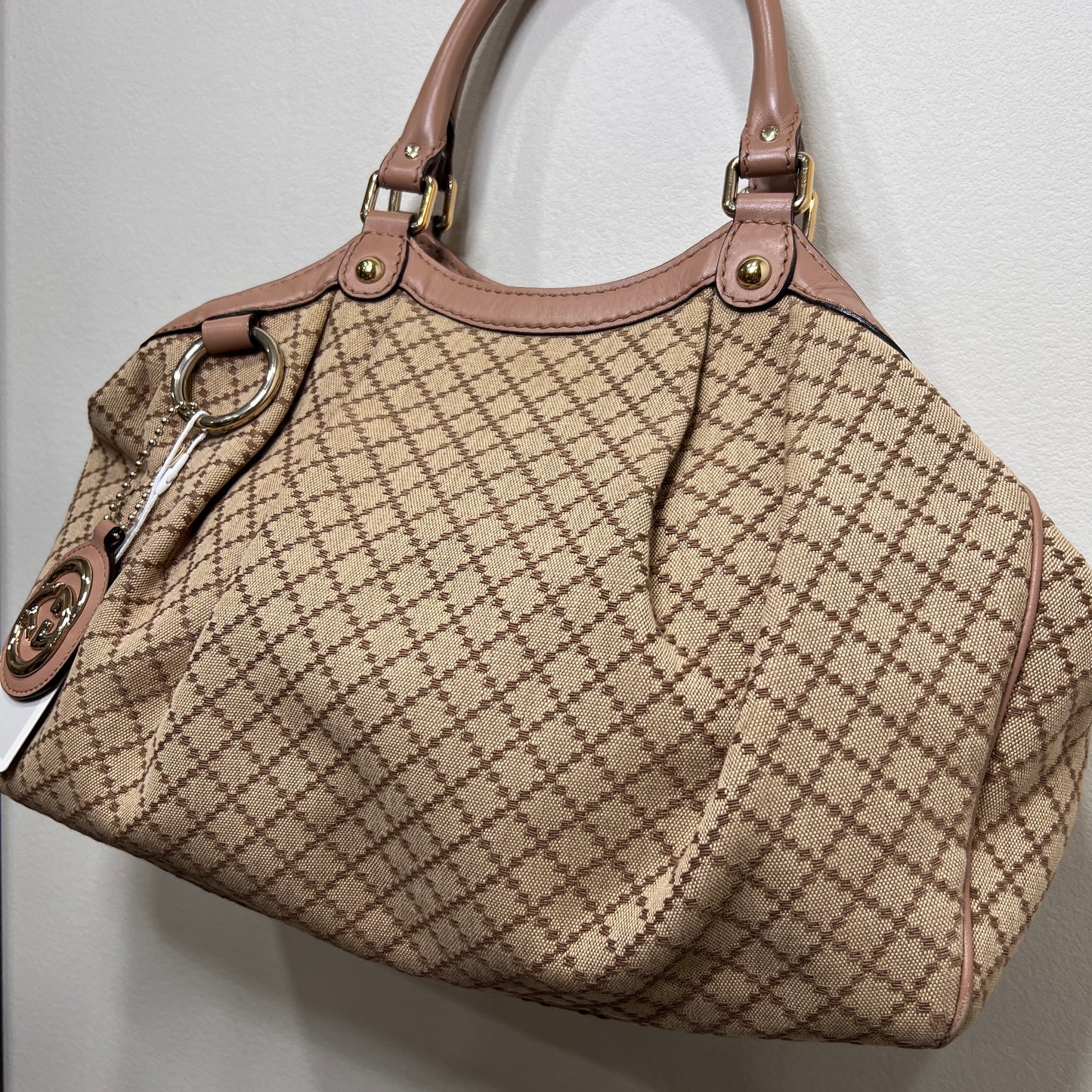 GUCCI Sukey Tote Diamante Canvas