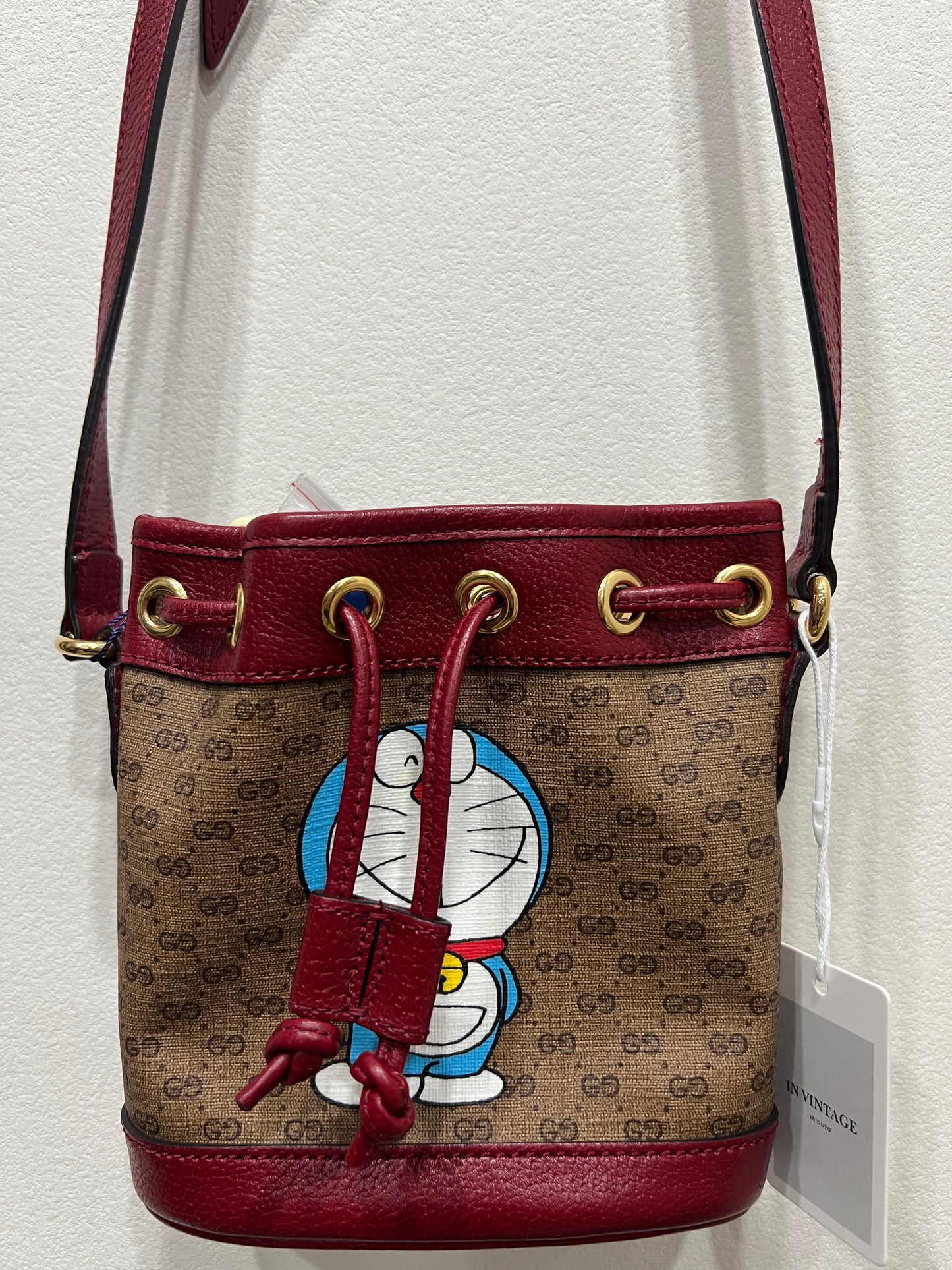 GUCCI X DORAEMON Bucket Bag