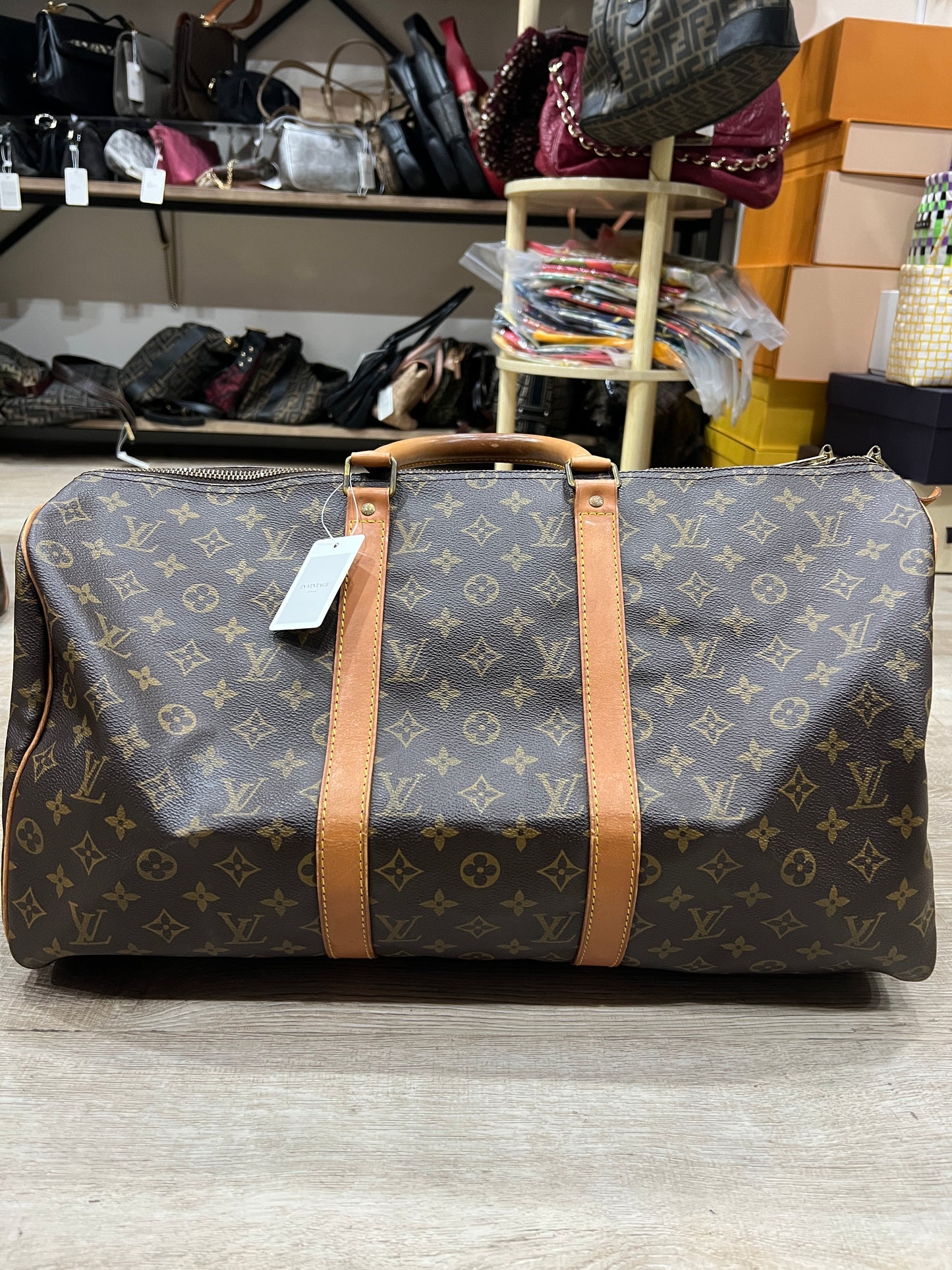 LOUIS VUITTON 55 KEEP ALL