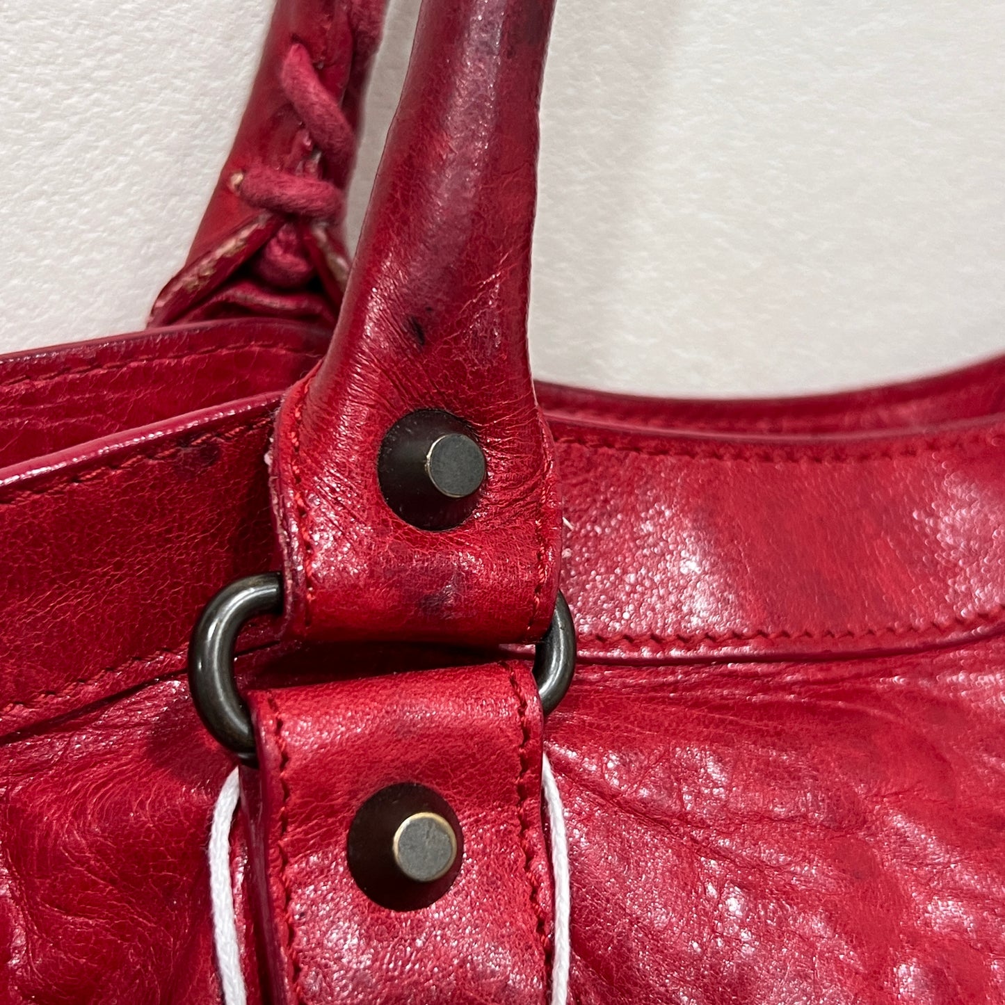BALENCIAGA City Bag Red Medium