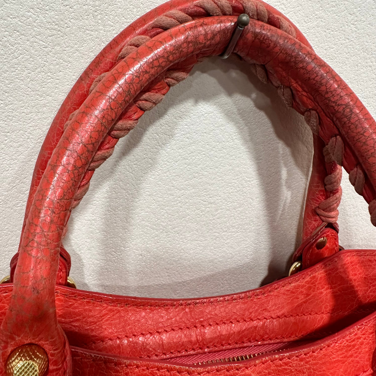 BALENCIAGA City Bag Medium Gold Hardware