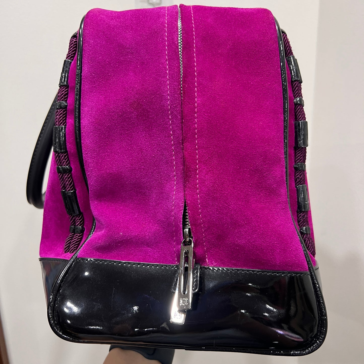 LOEWE Suede Fucshia Pink Amazona