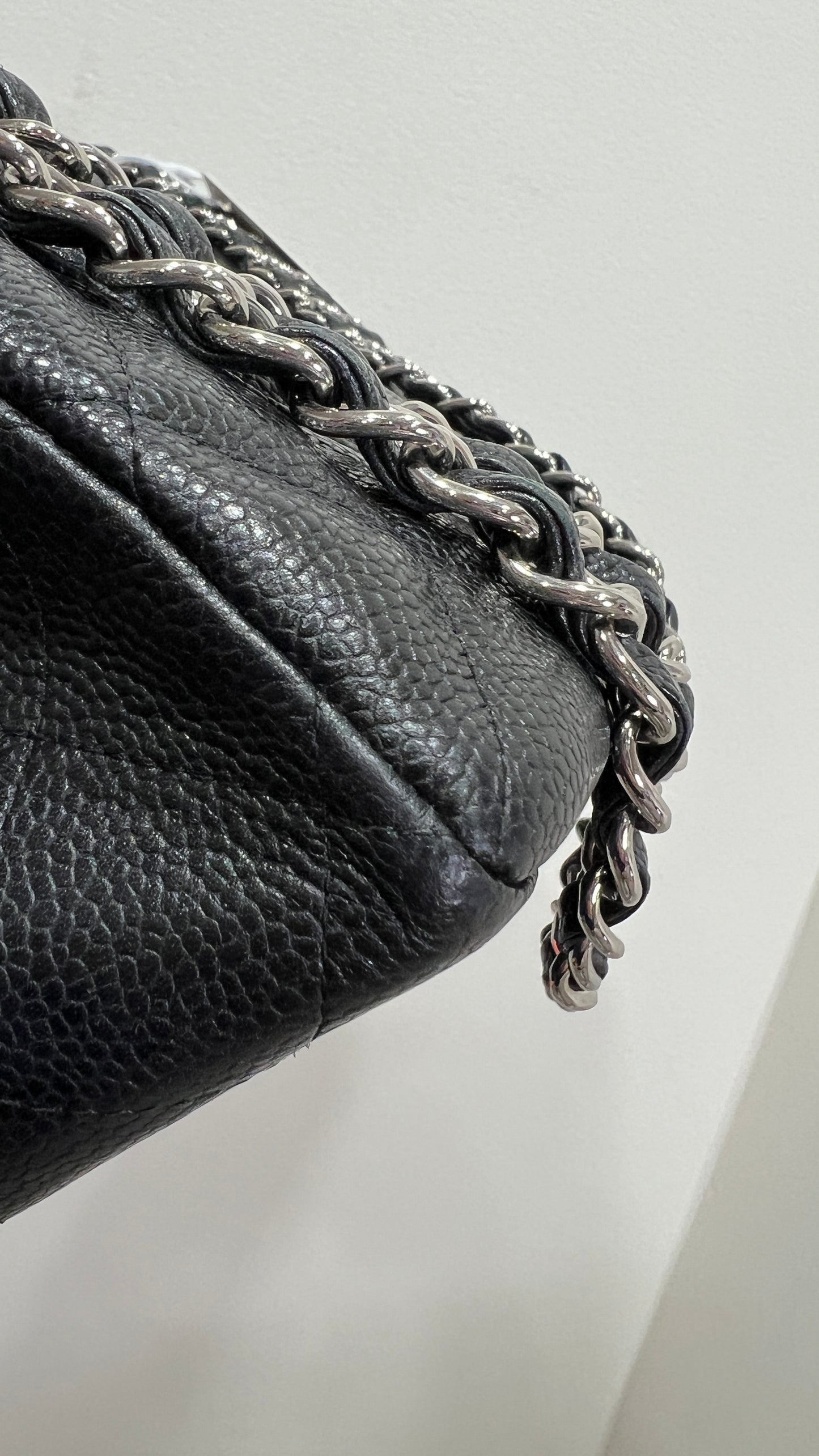 CHANEL Classic Flap Maxi Caviar Leather