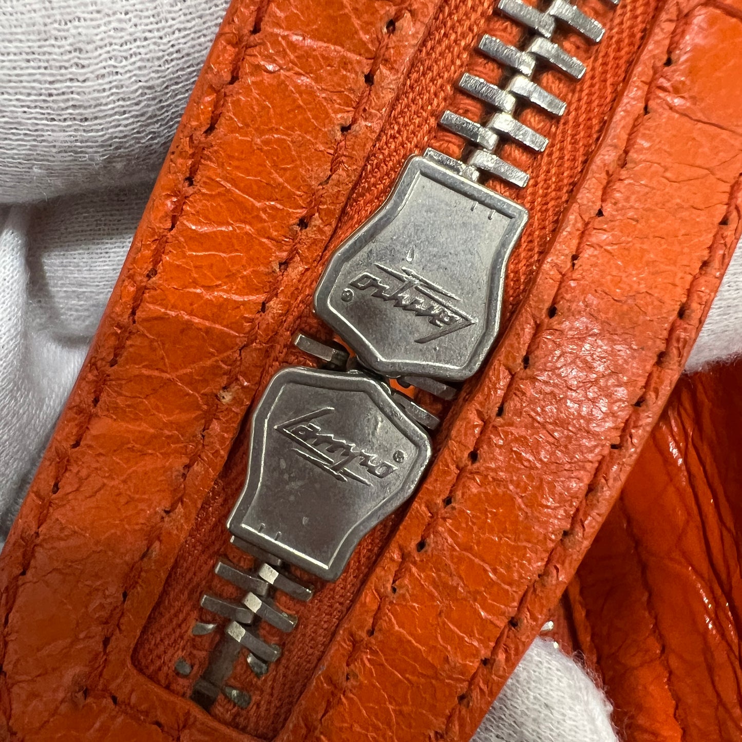 BALENCIAGA City Bag Orange Giant Hardware