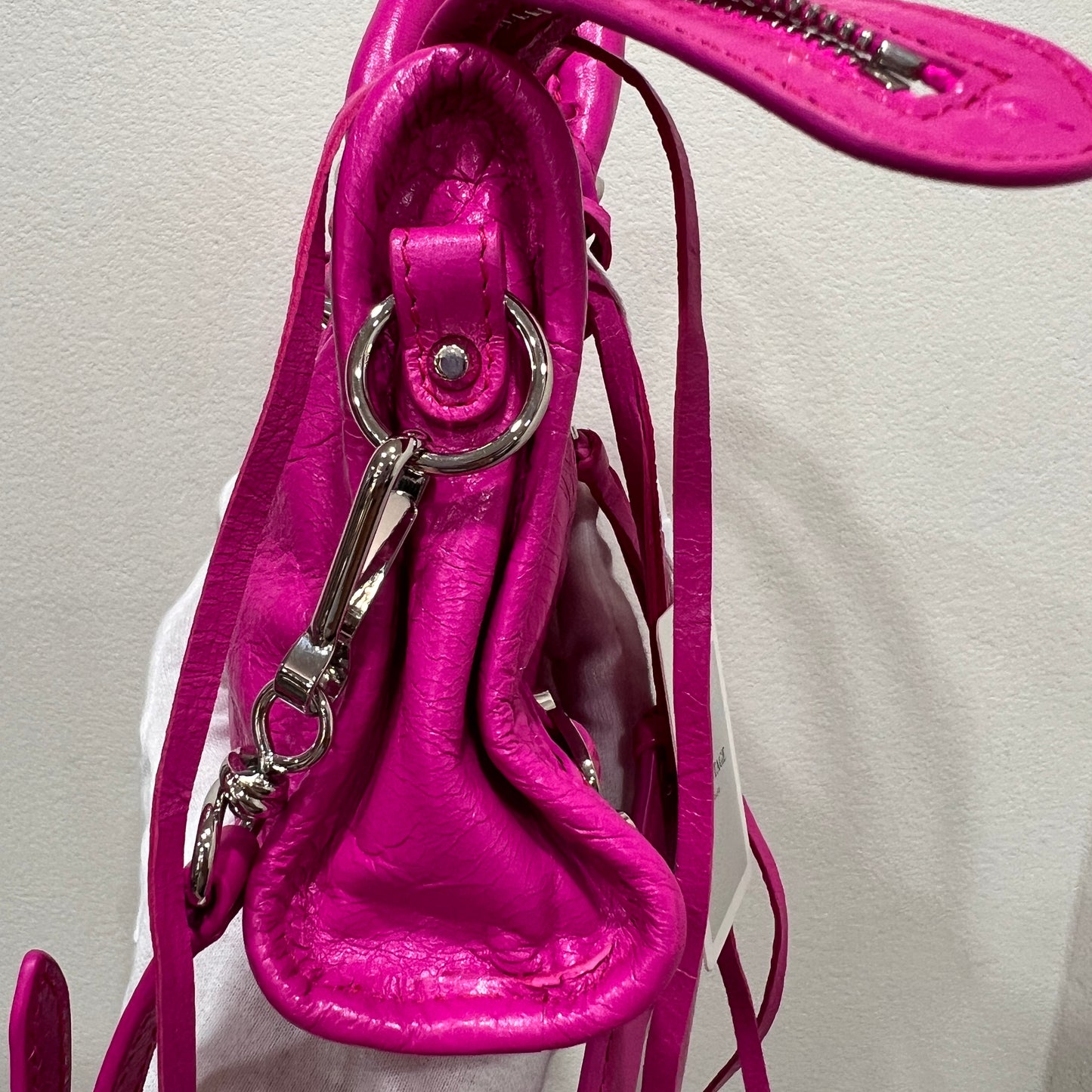 BALENCIAGA Le City Bag Mini in Hot Pink