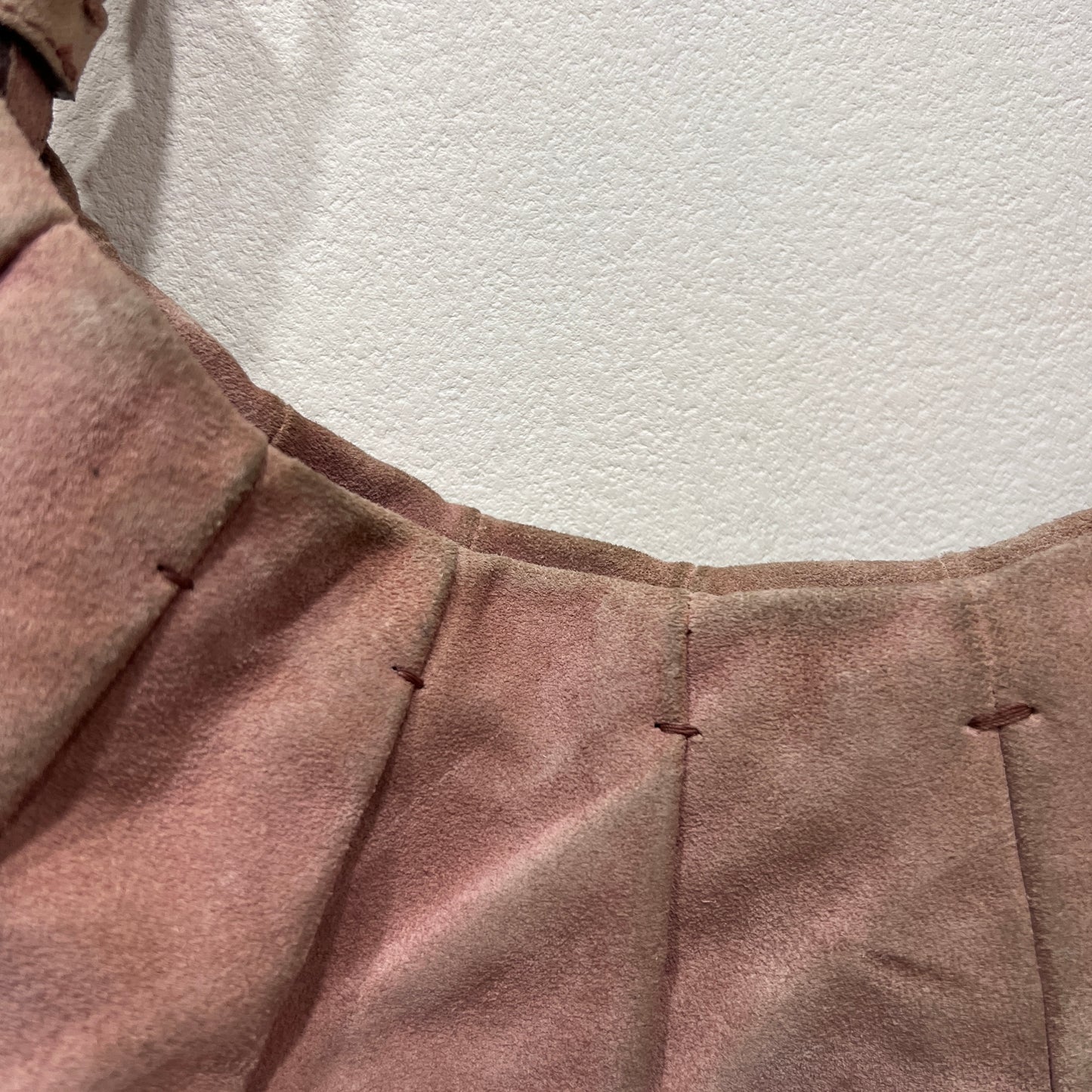 YSL Mombasa Pink Suede Leather