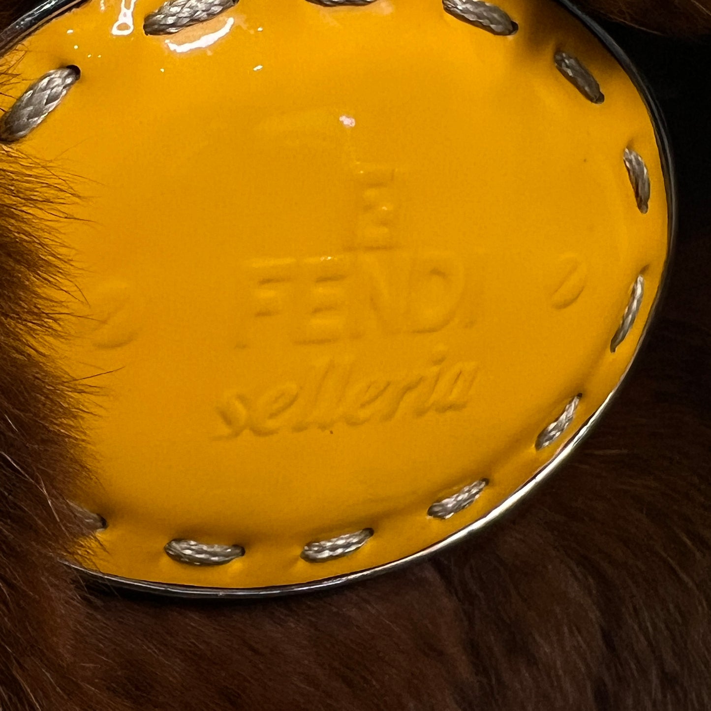 FENDI Fur Baguette