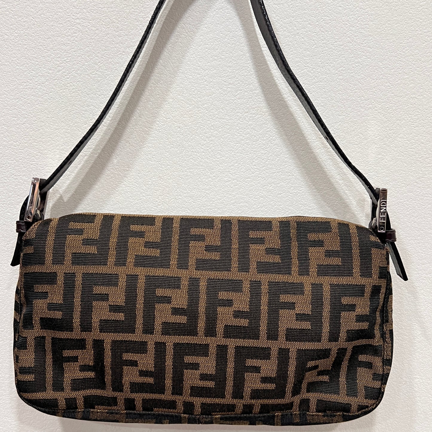 FENDI Baguette Silver Hardware
