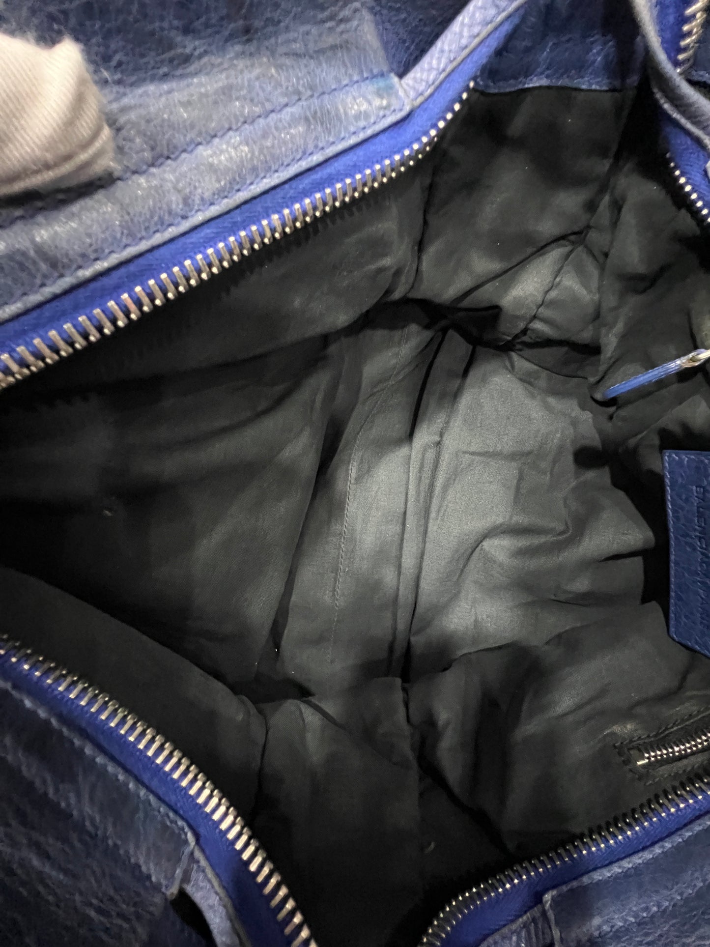 BALENCIAGA BLUE CITY BAG